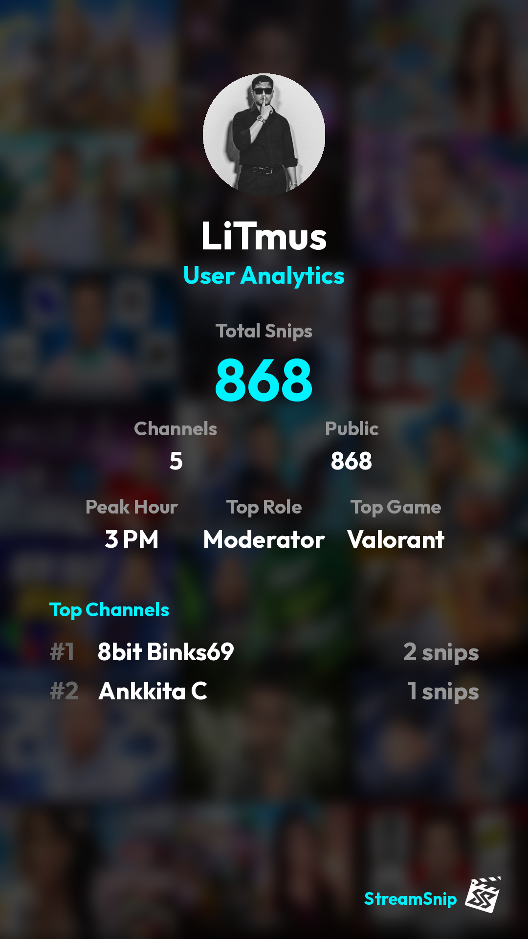Stats Share Card