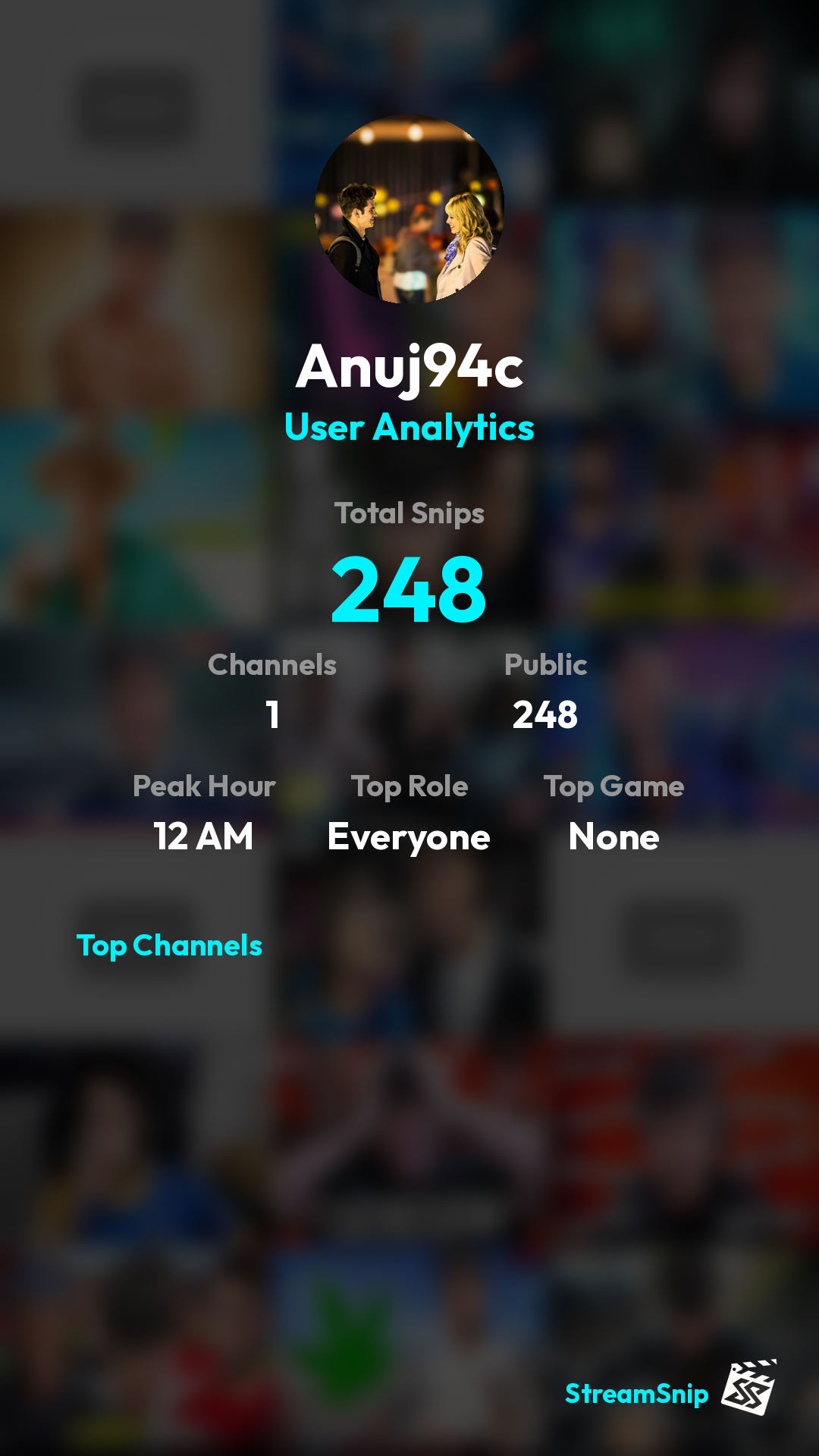 Stats Share Card