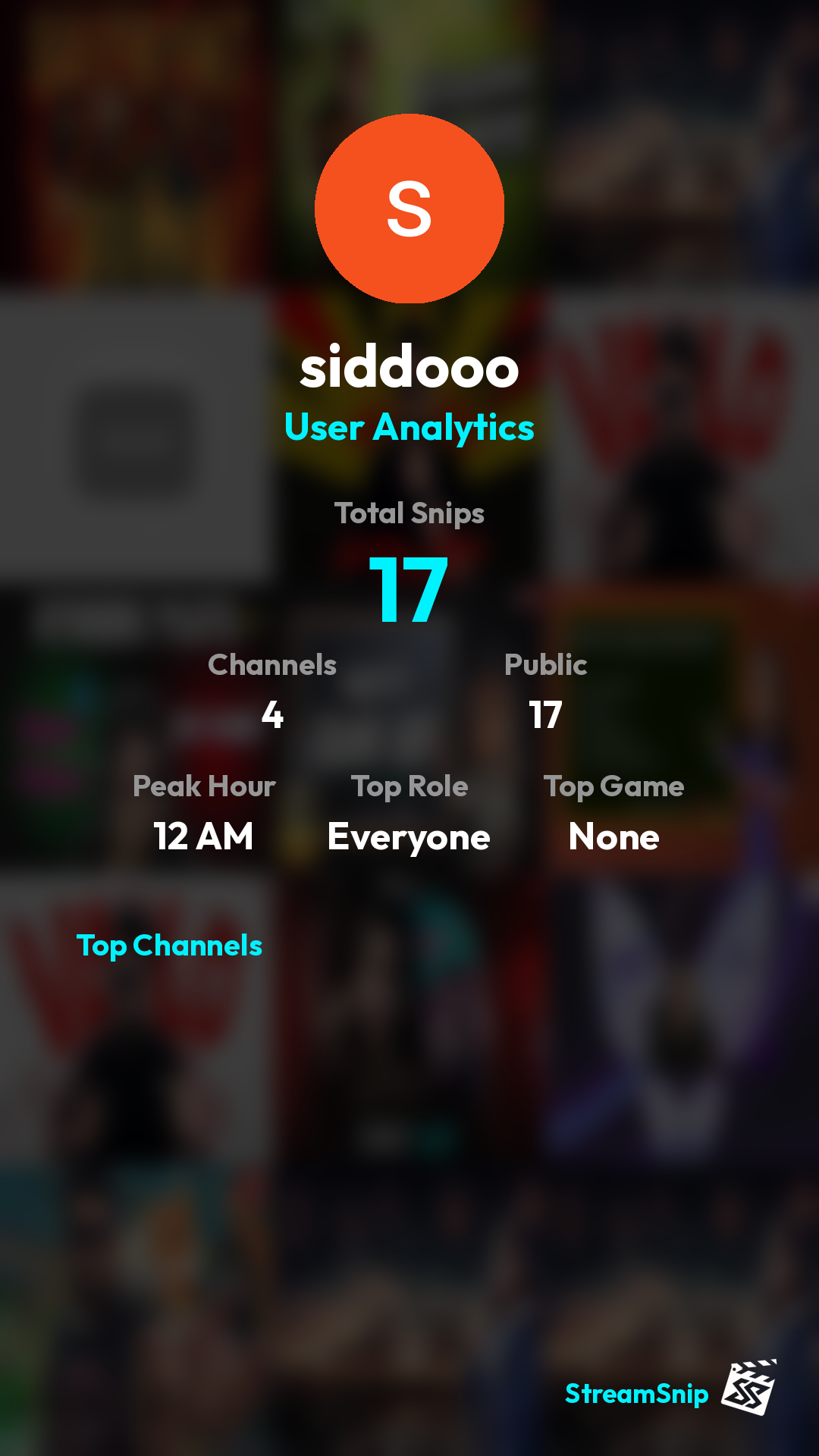 Stats Share Card