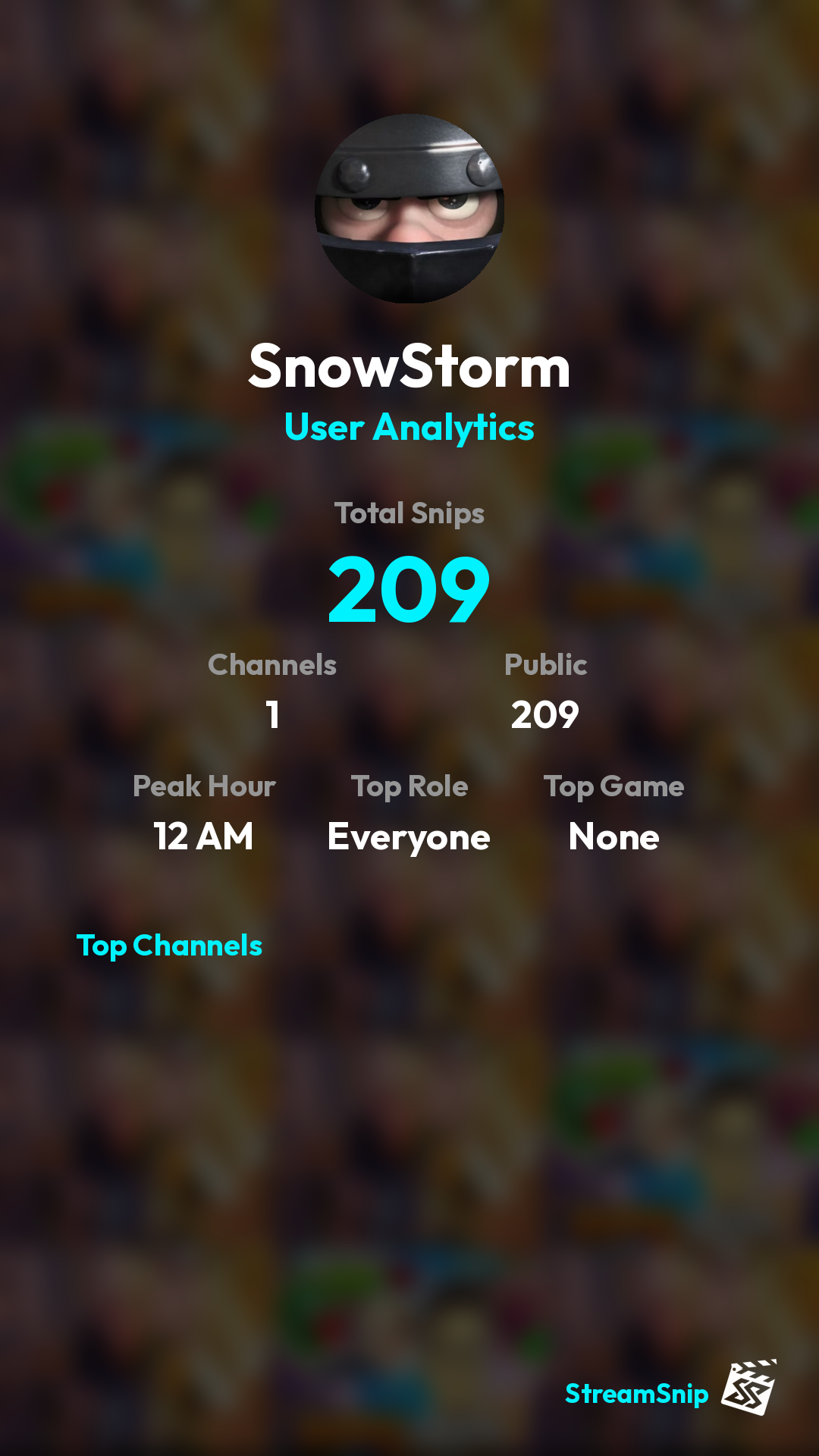 Stats Share Card