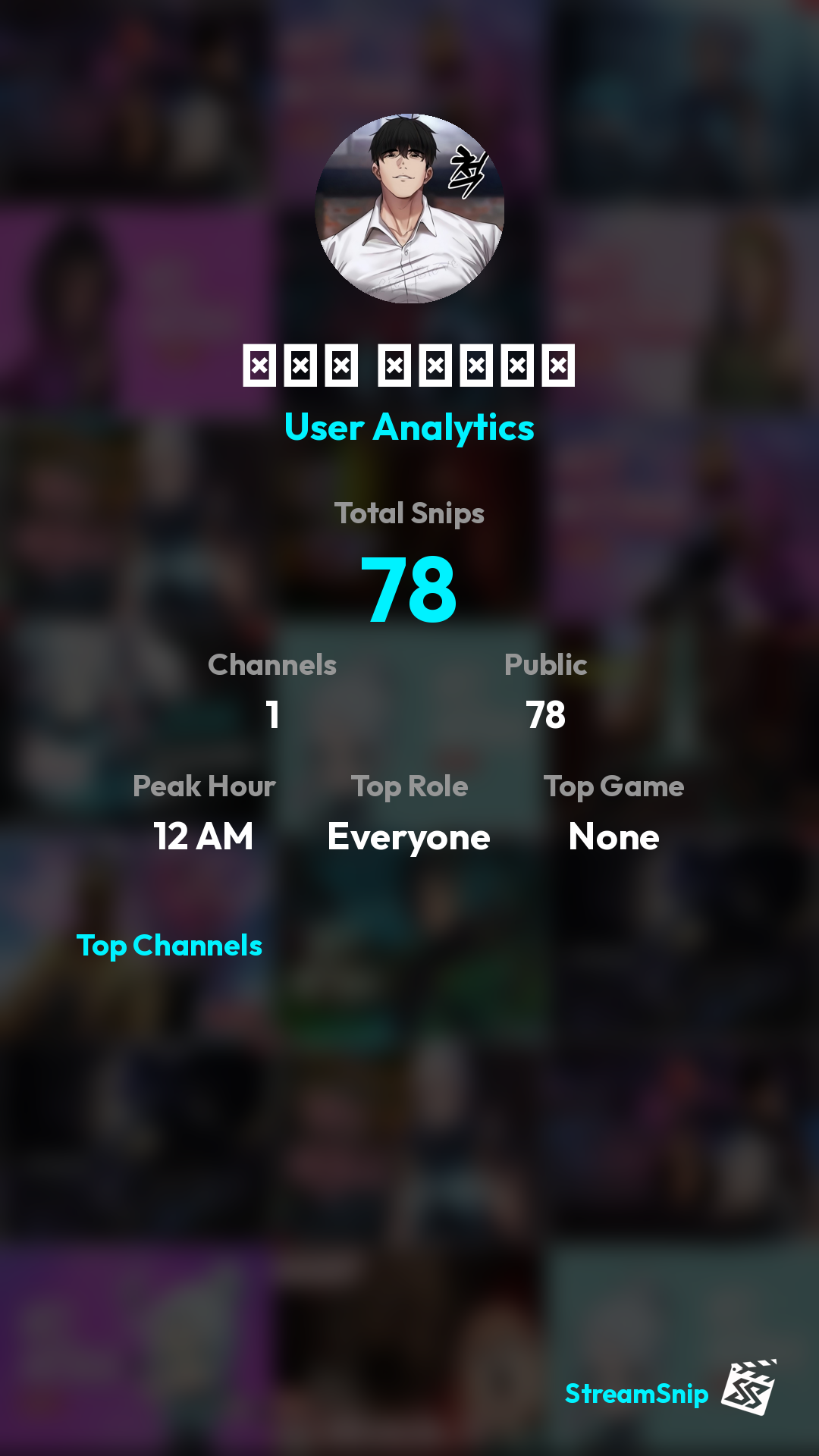 Stats Share Card
