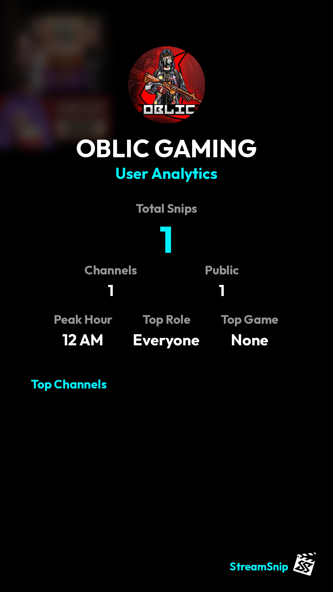 Stats Share Card