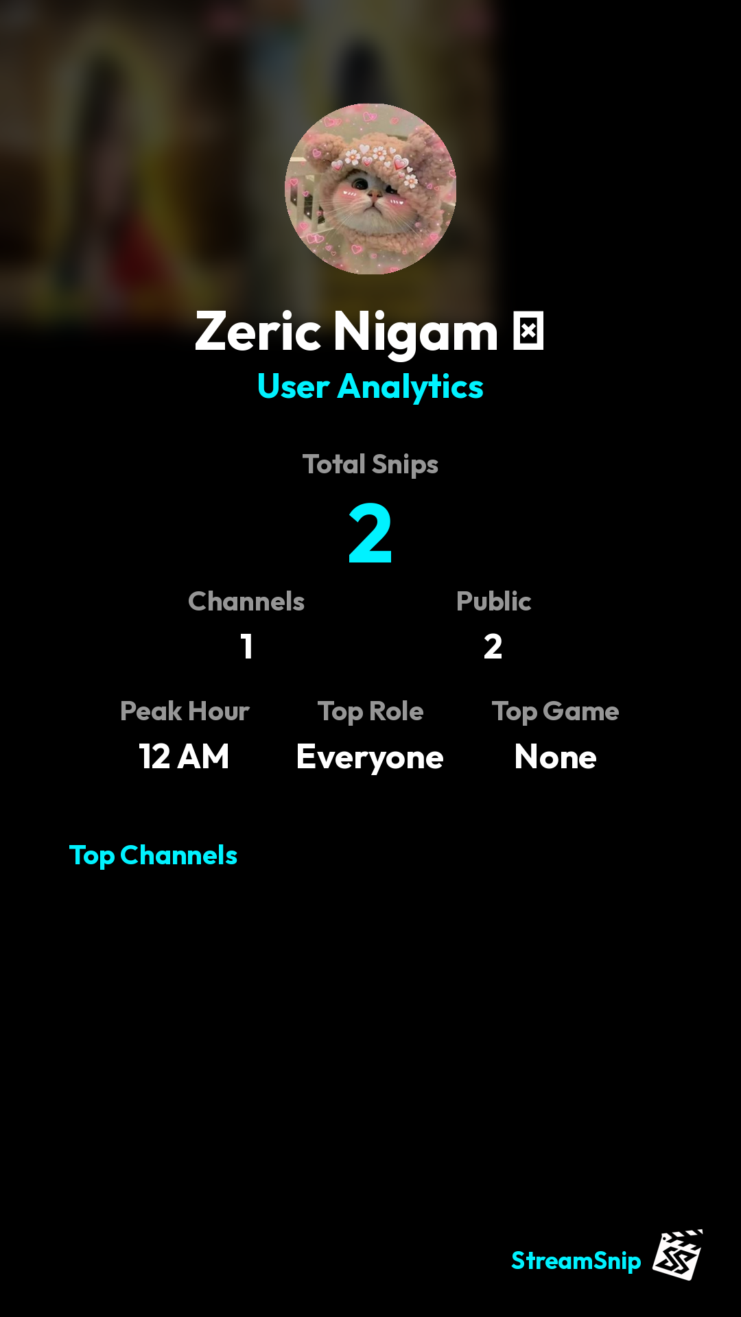 Stats Share Card