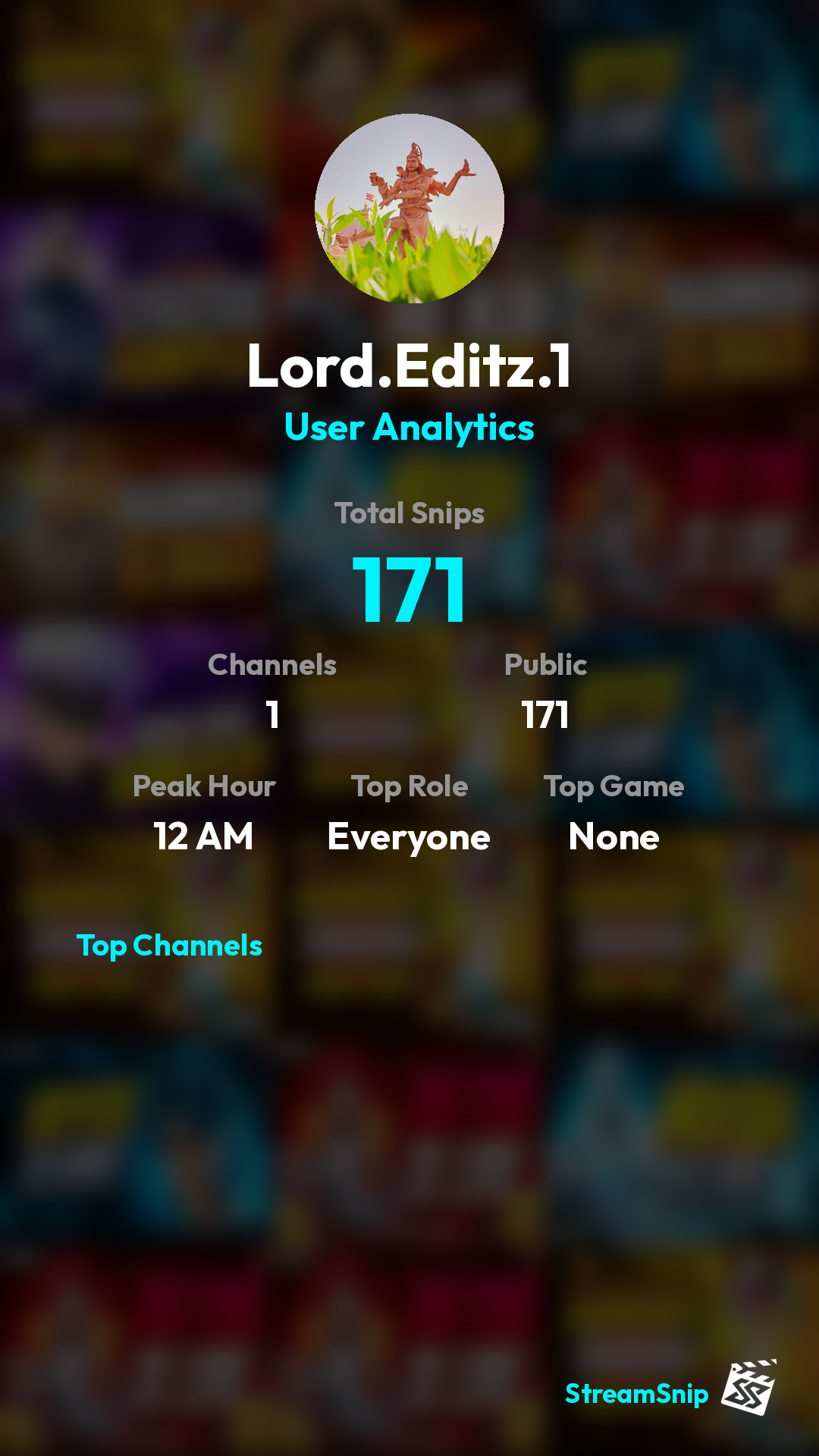 Stats Share Card