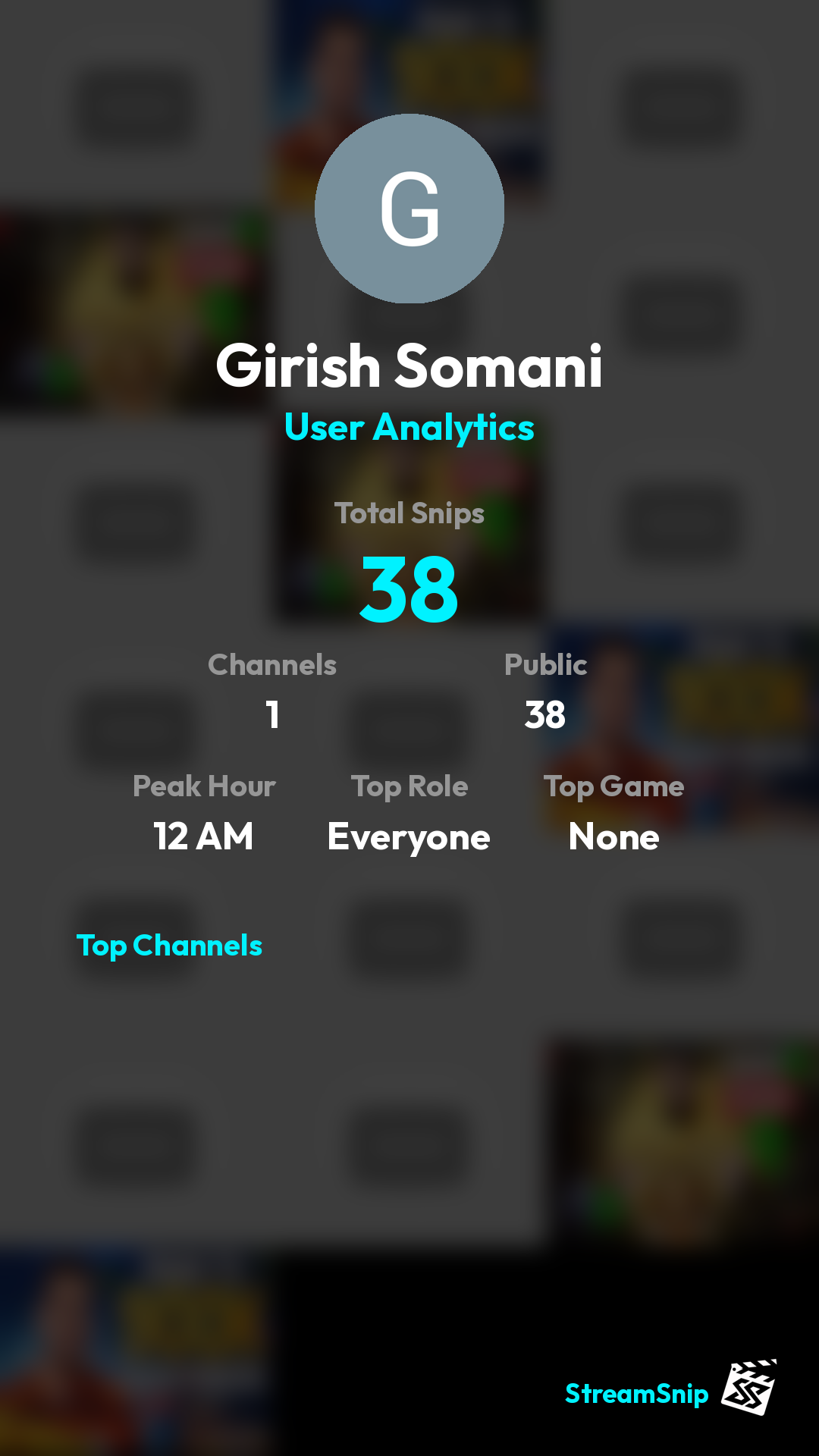 Stats Share Card