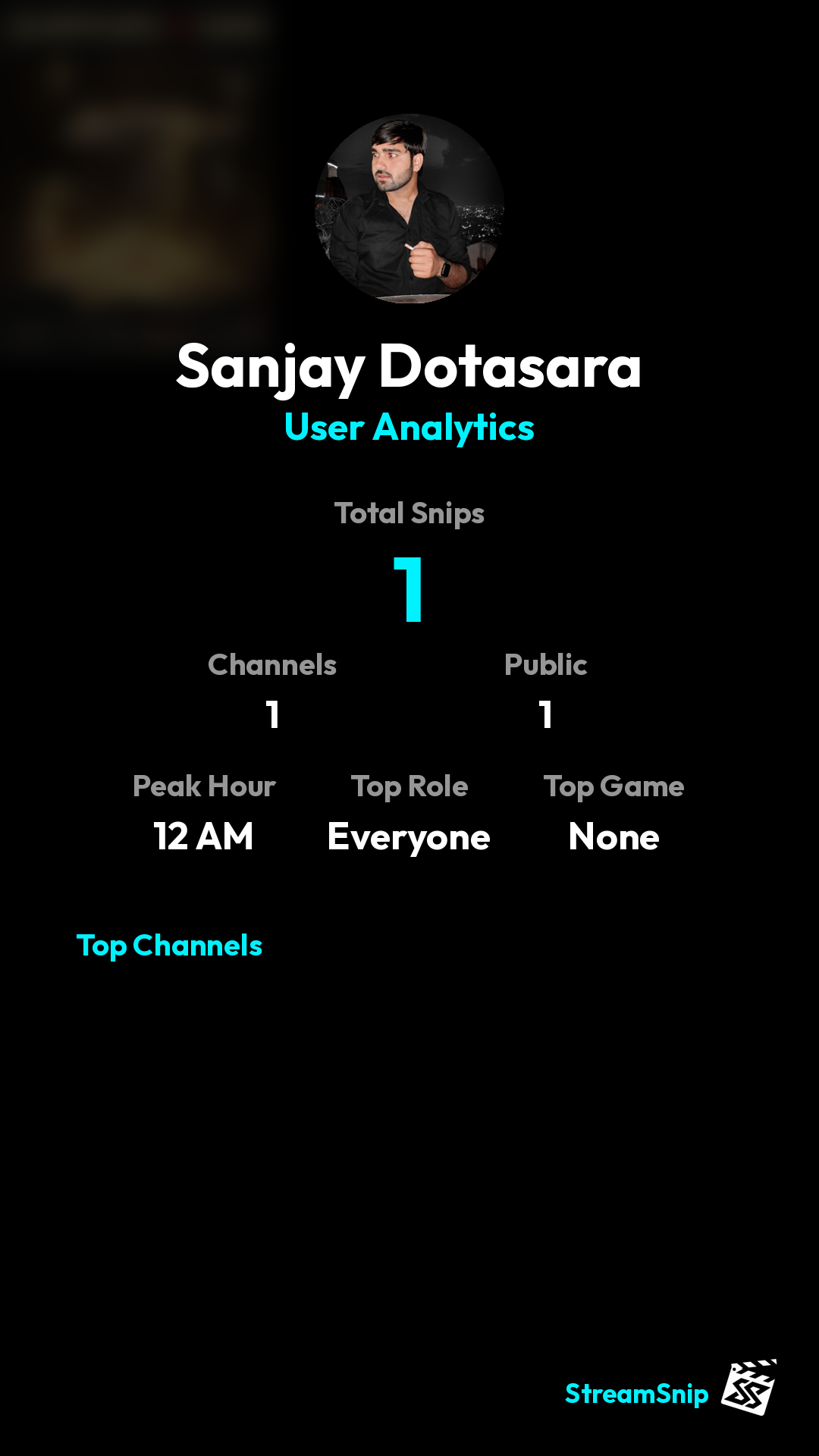 Stats Share Card
