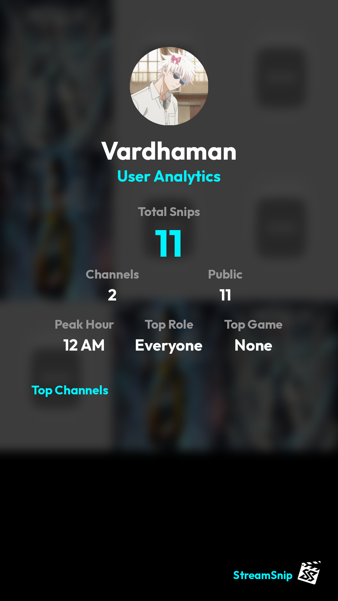 Stats Share Card