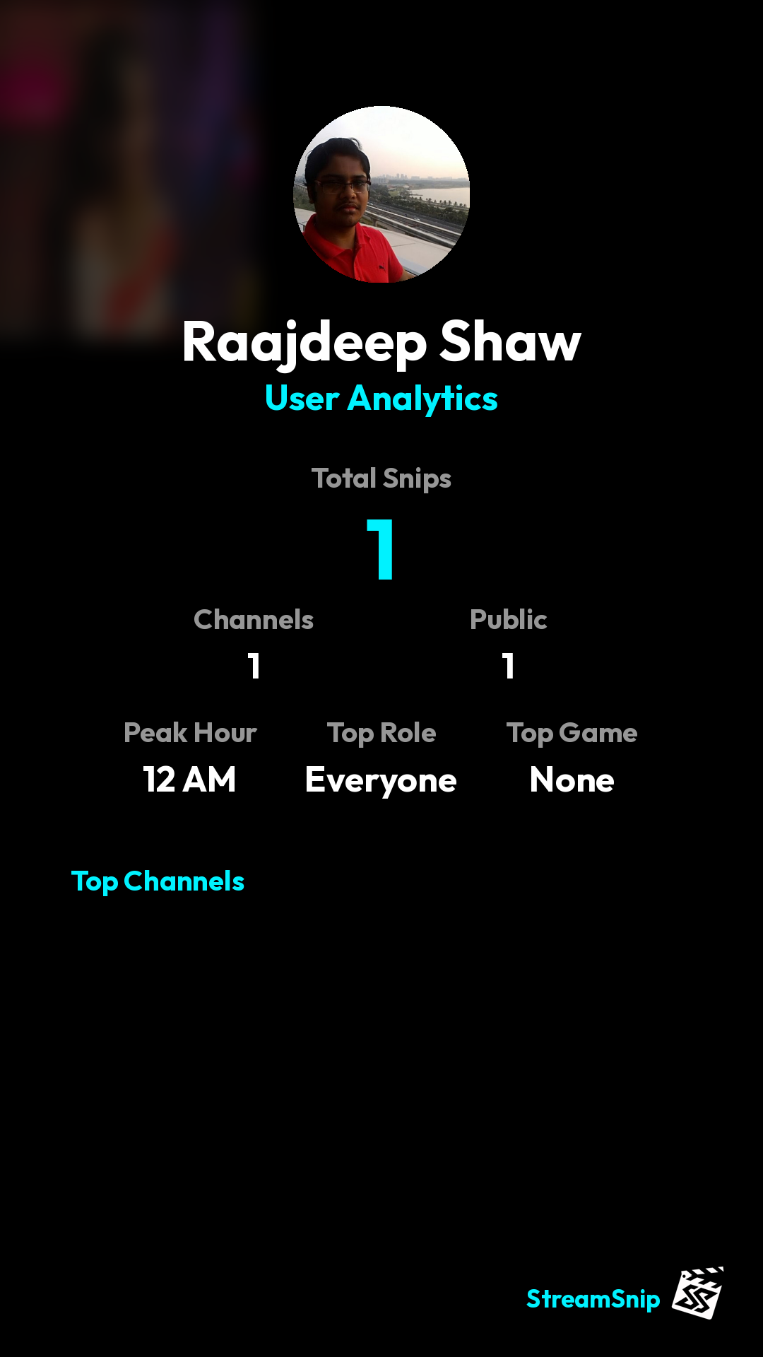Stats Share Card
