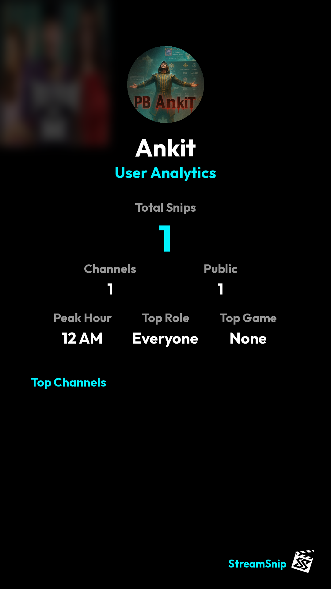 Stats Share Card