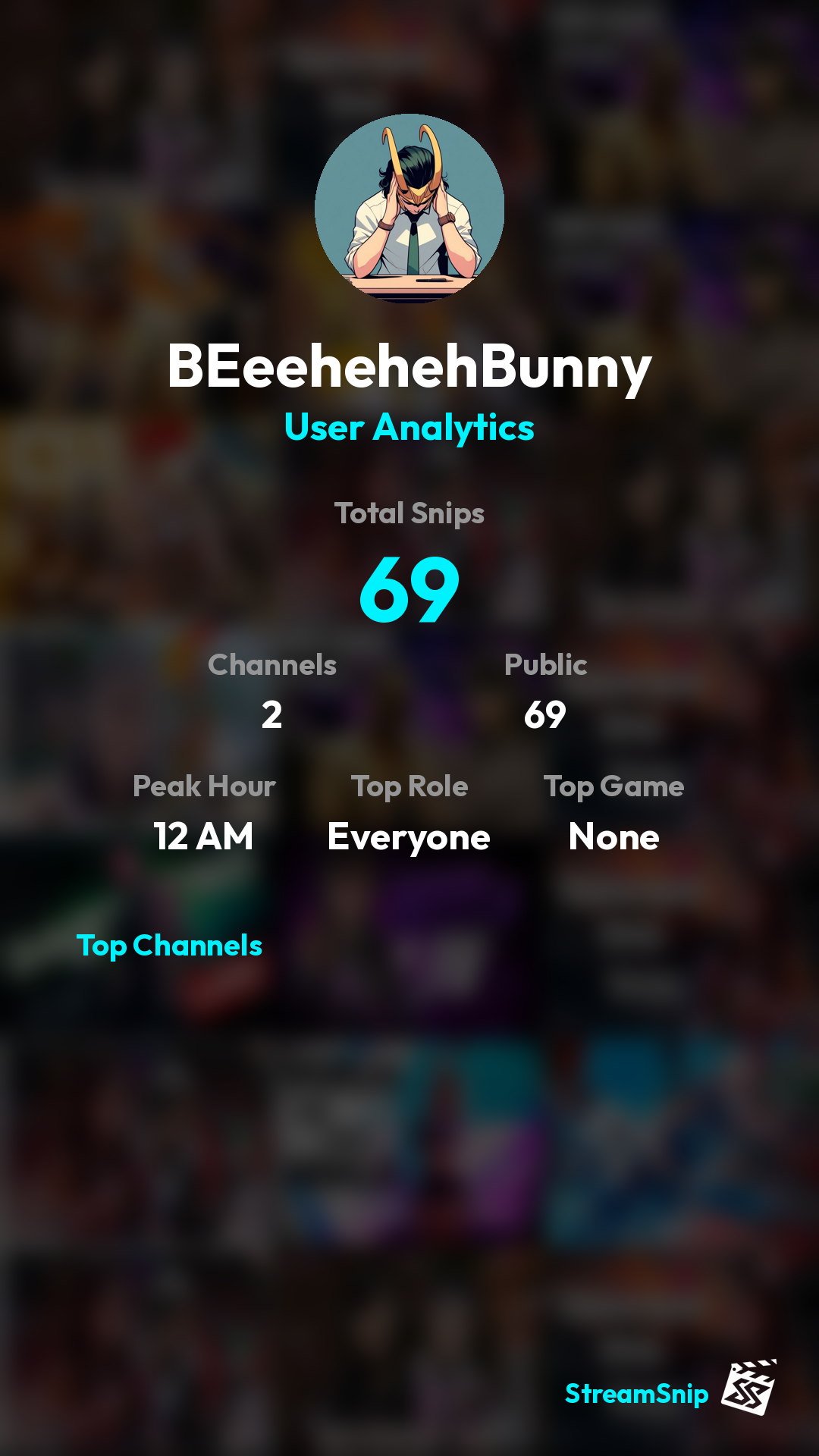 Stats Share Card