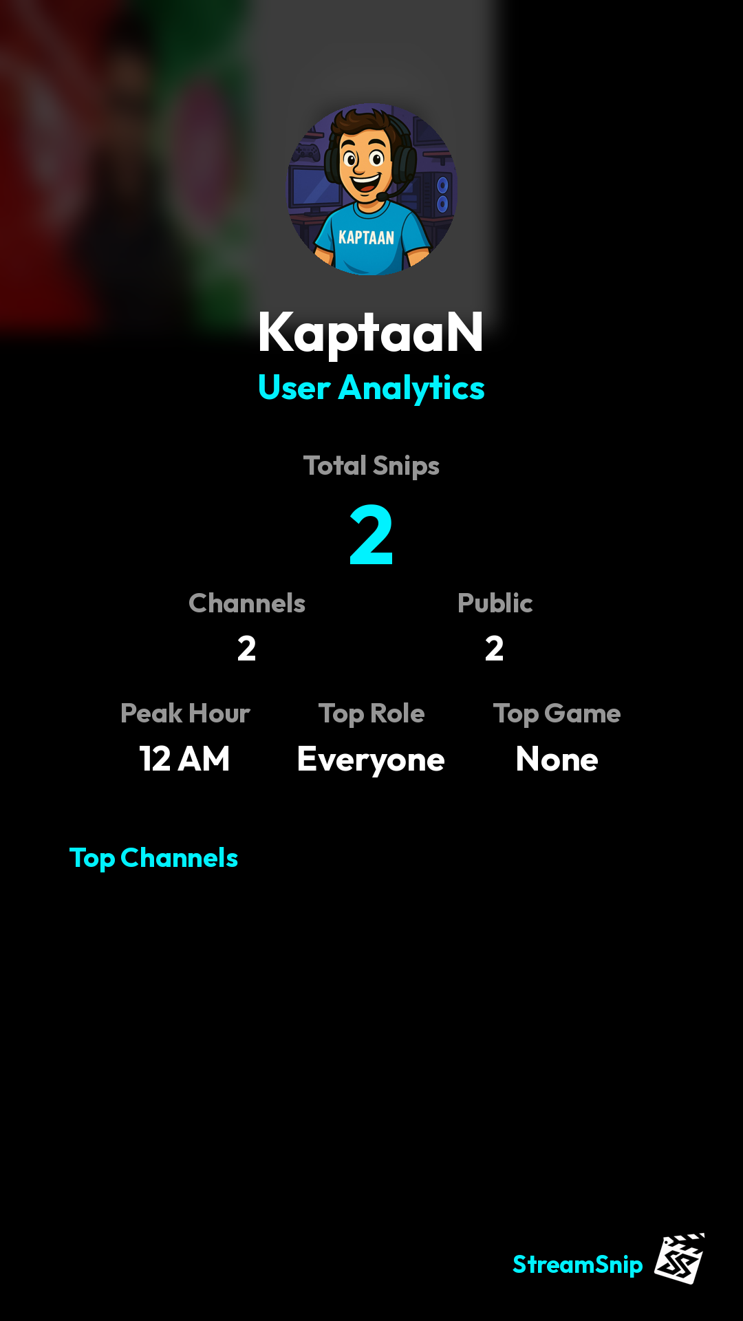 Stats Share Card