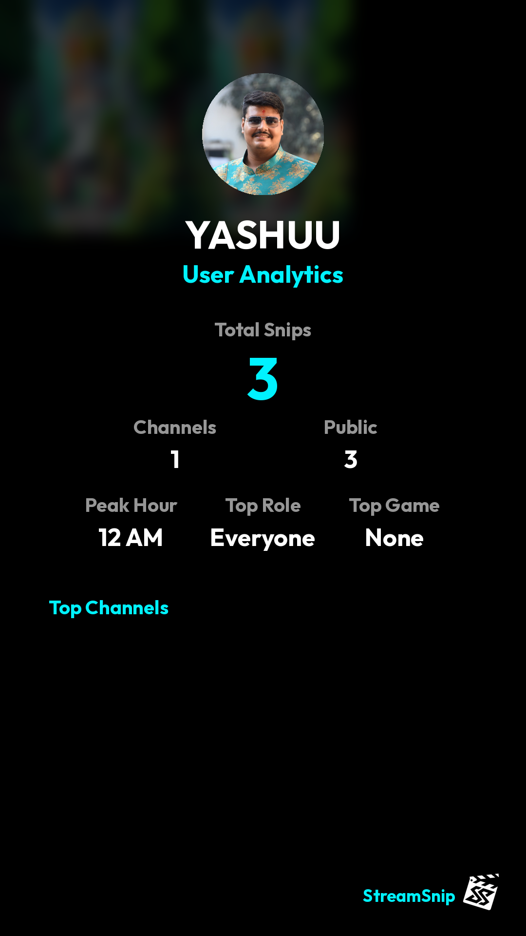 Stats Share Card