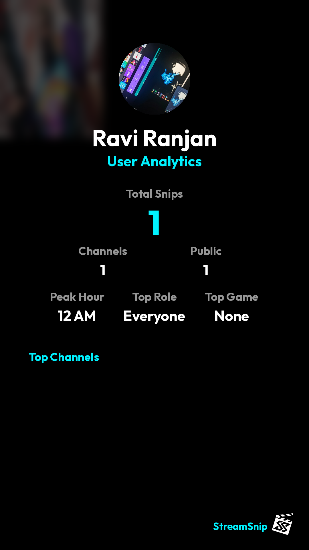 Stats Share Card