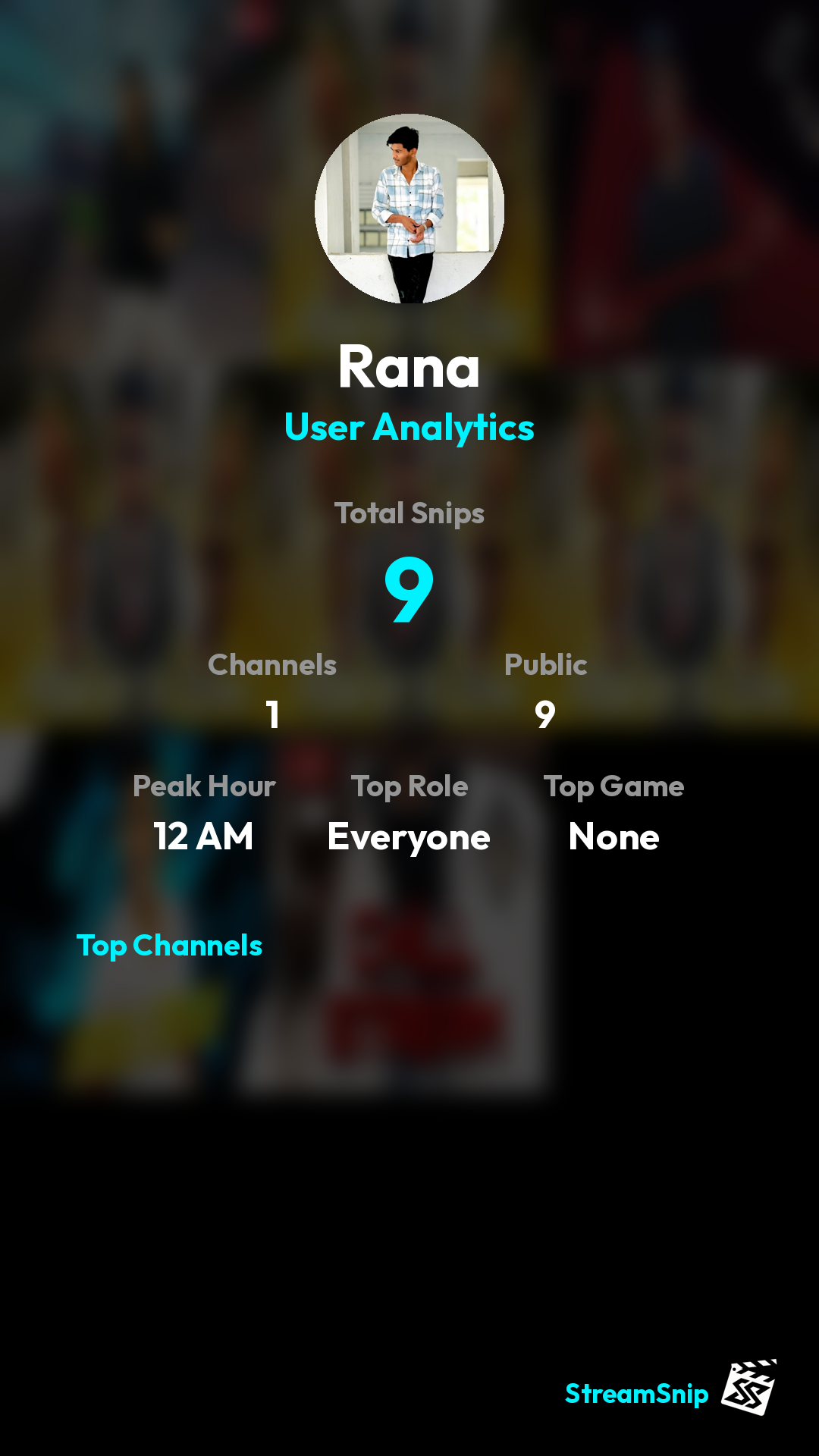 Stats Share Card