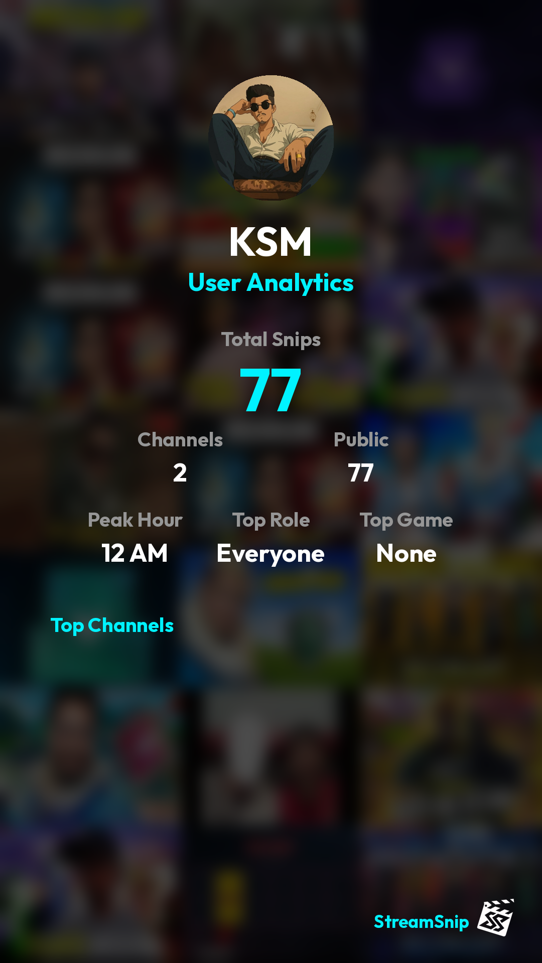 Stats Share Card