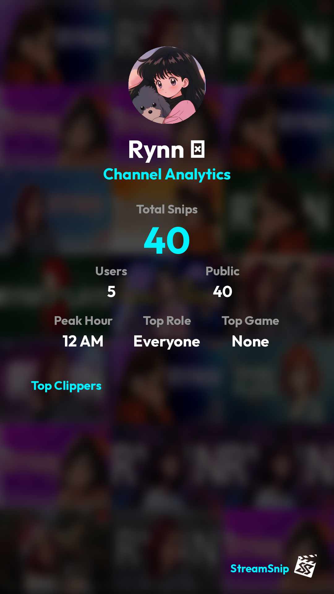 Stats Share Card