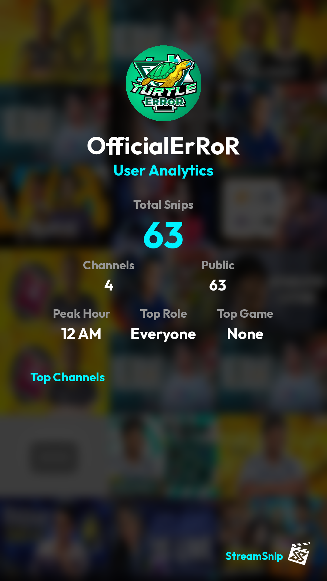 Stats Share Card