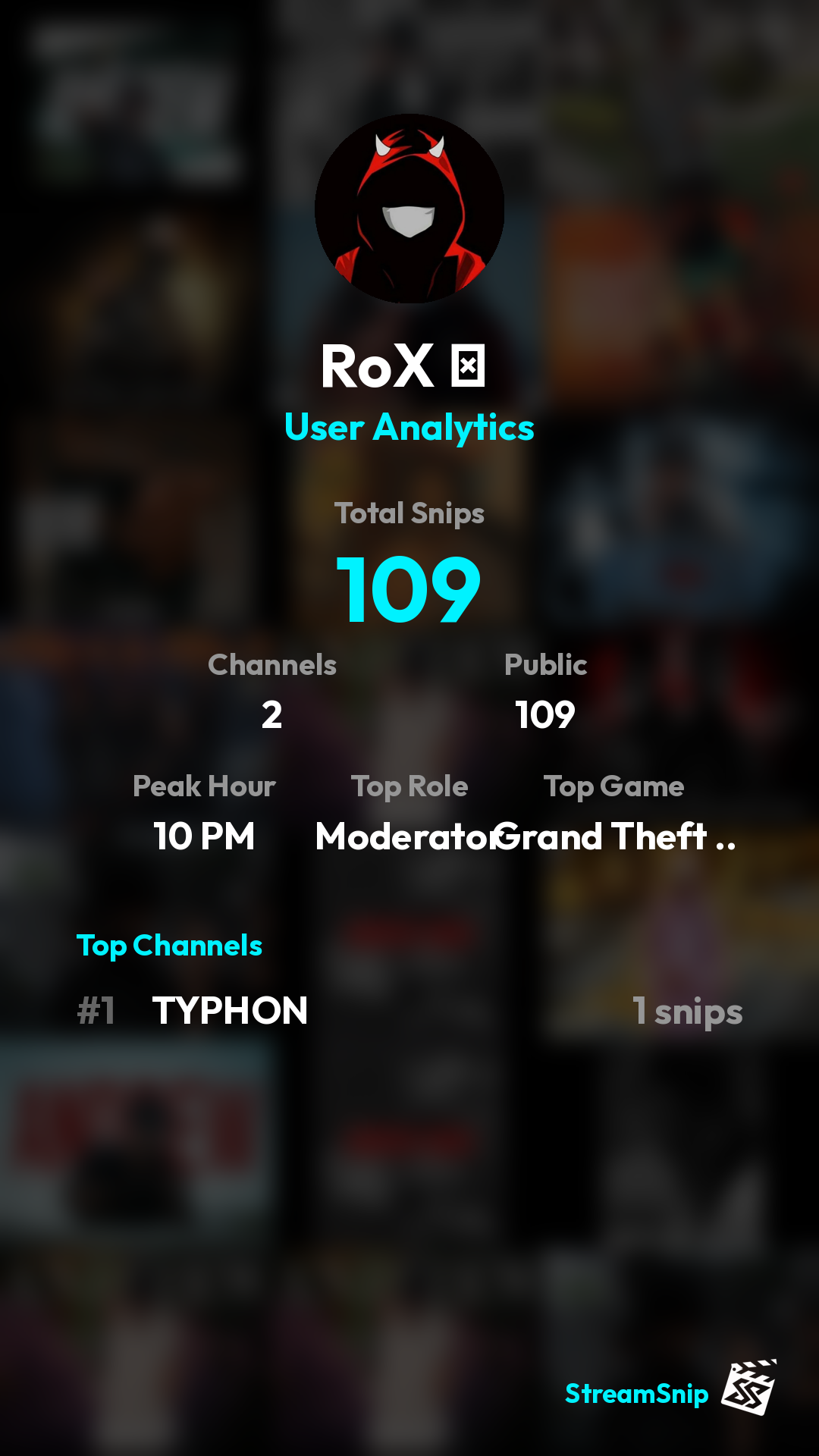 Stats Share Card