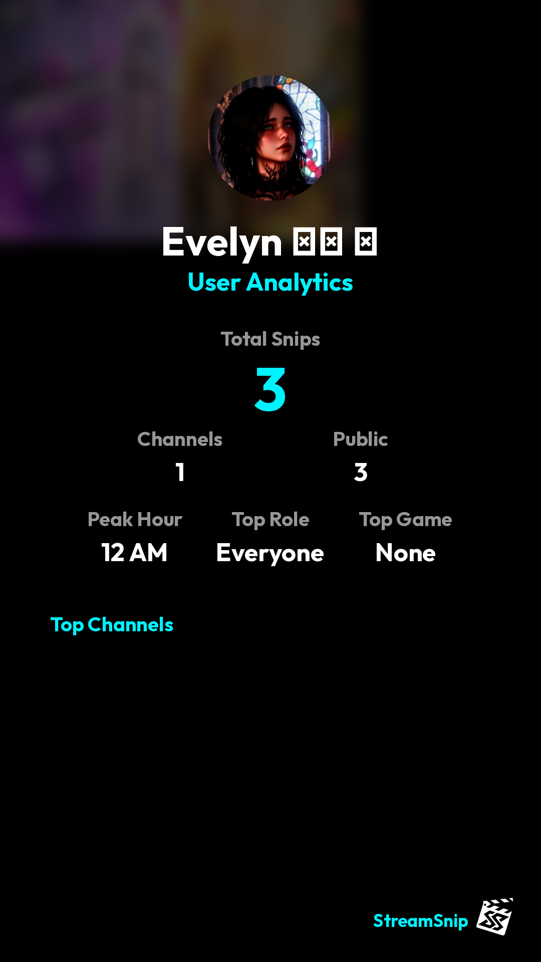 Stats Share Card