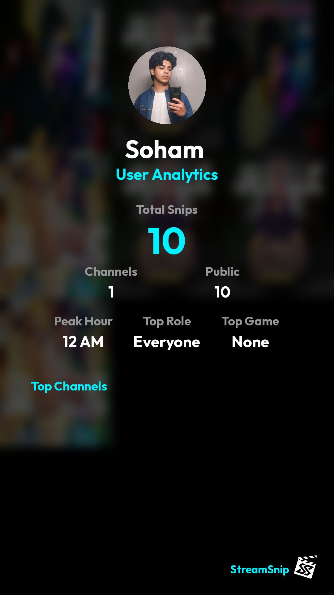 Stats Share Card