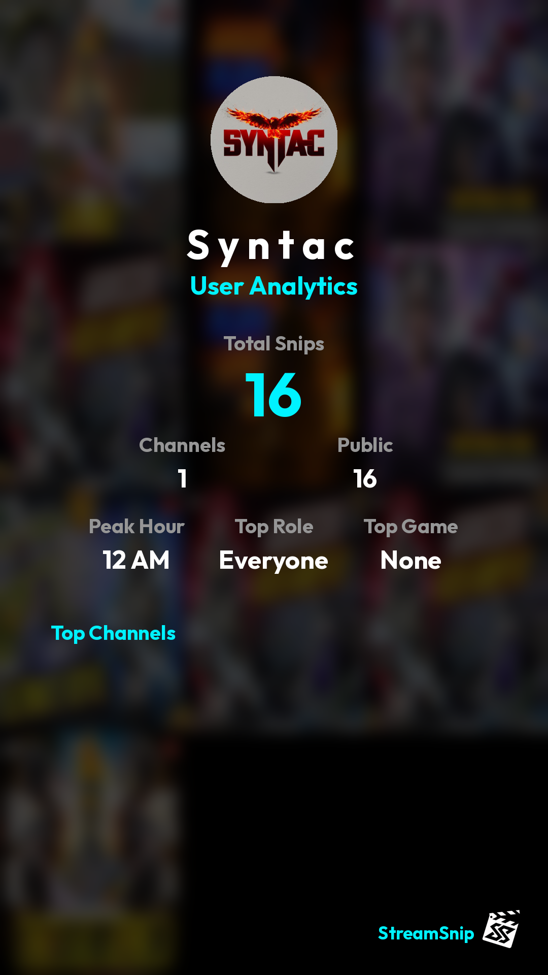 Stats Share Card