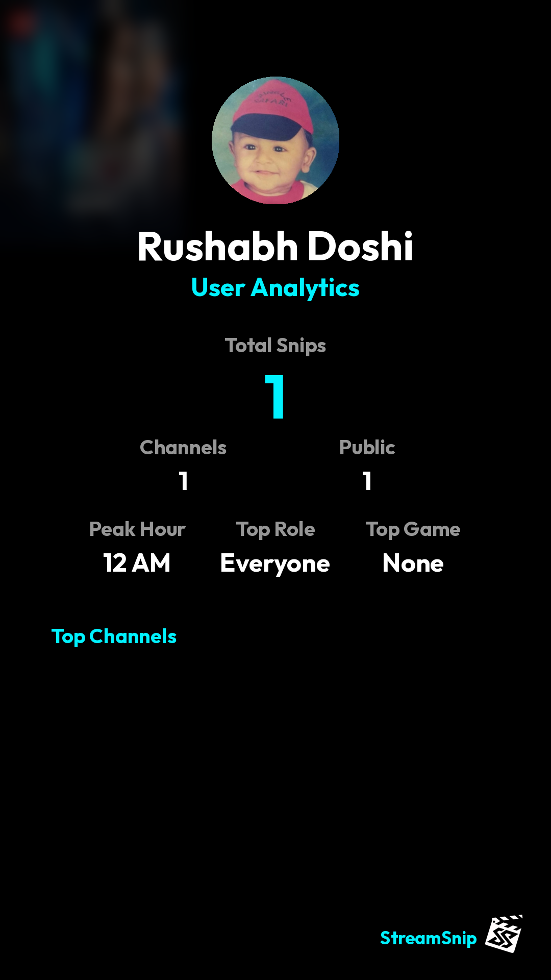 Stats Share Card