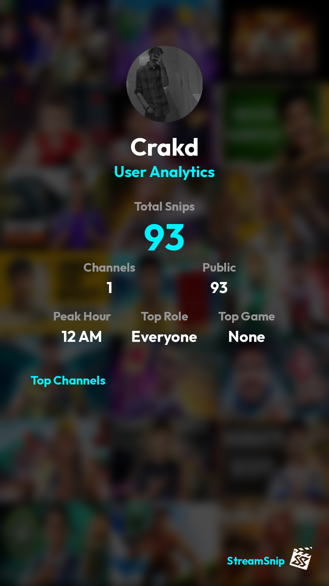 Stats Share Card