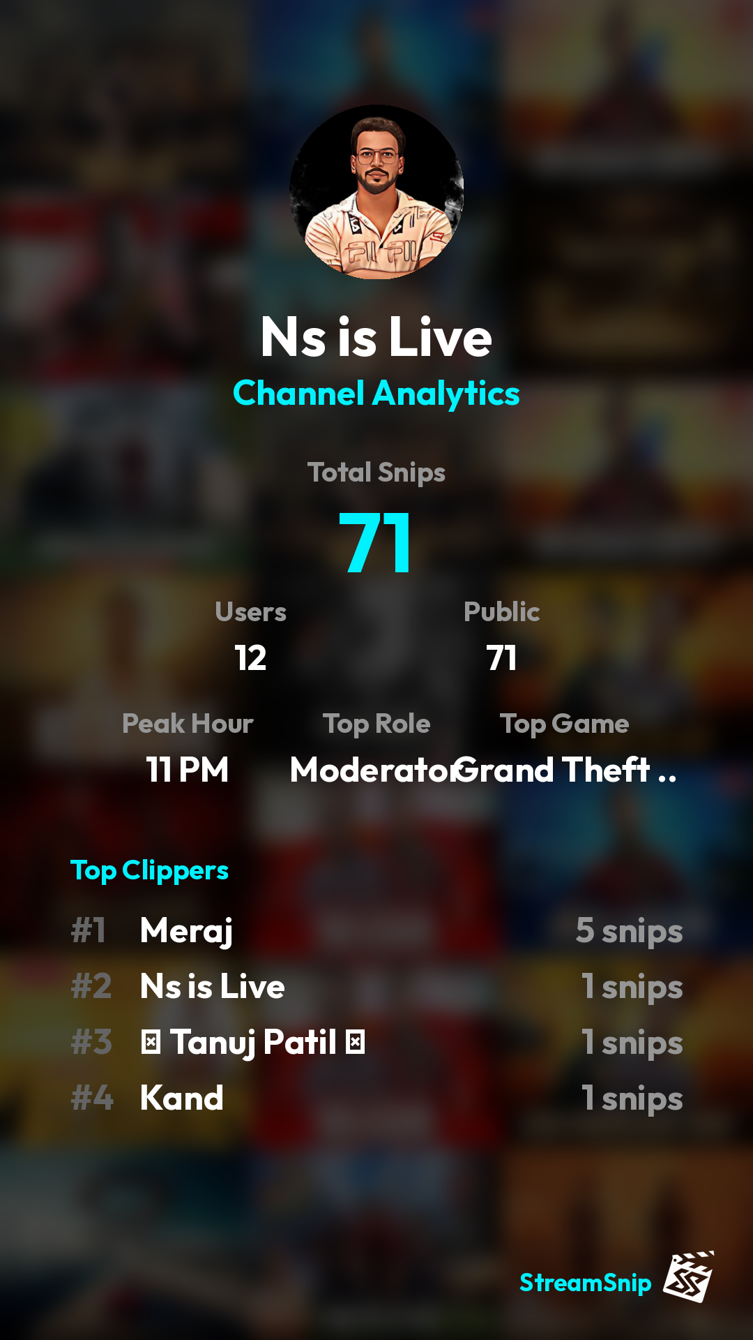 Stats Share Card