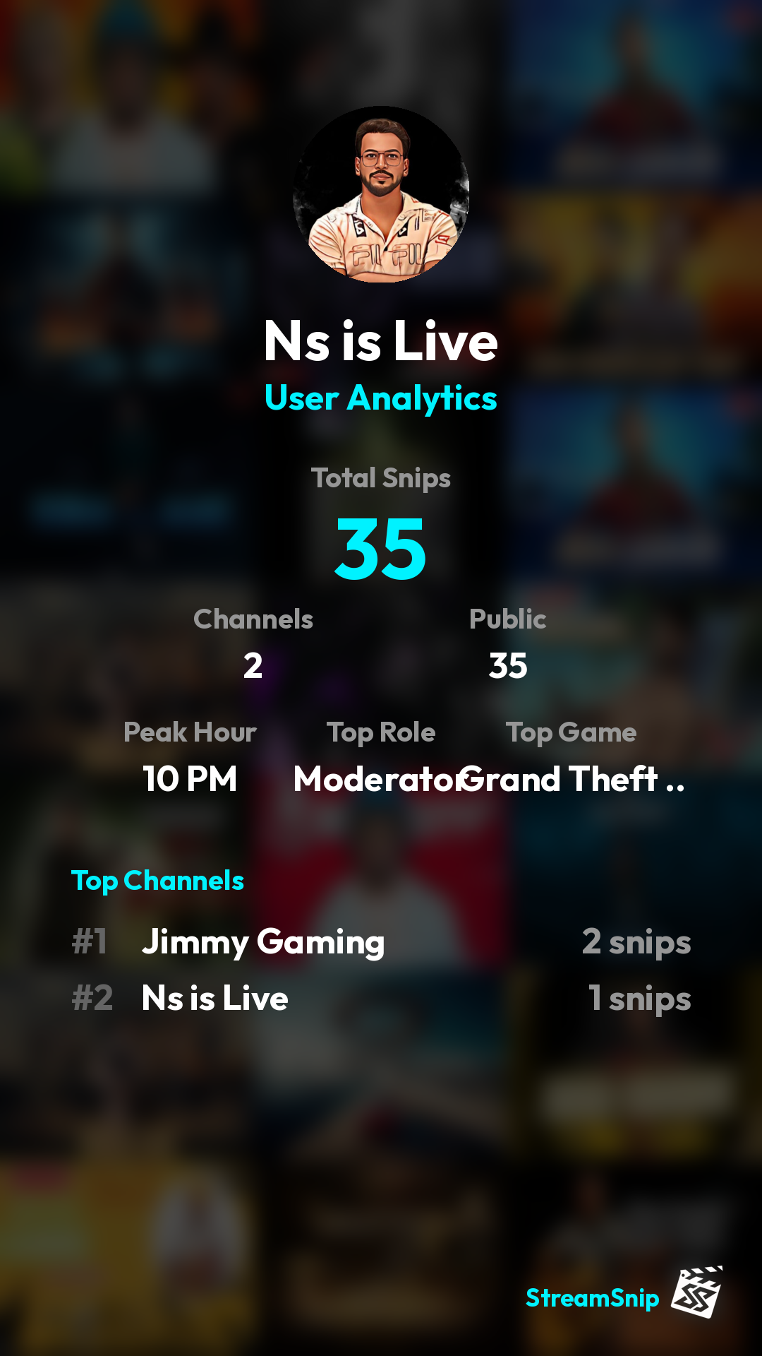 Stats Share Card