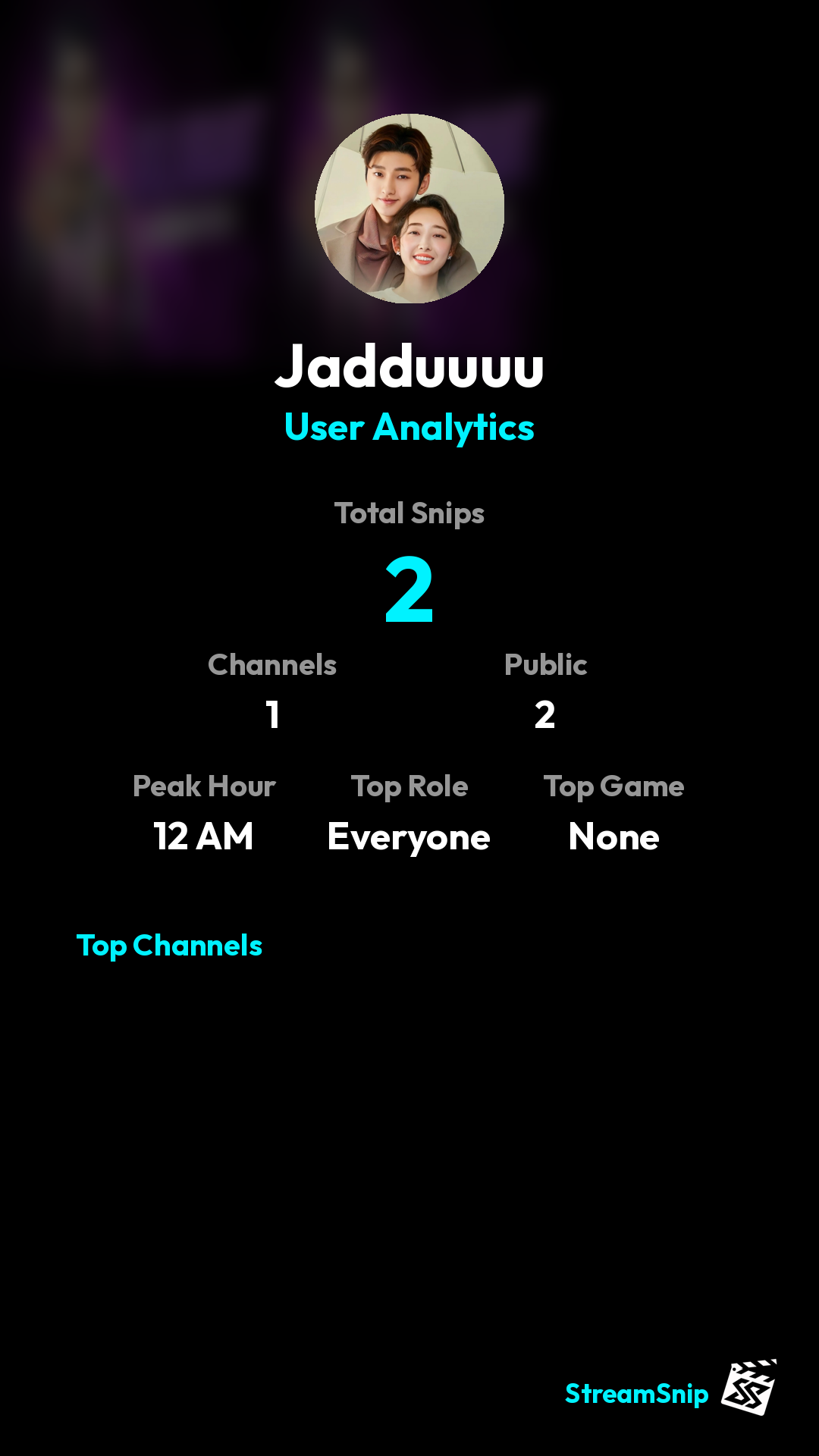 Stats Share Card