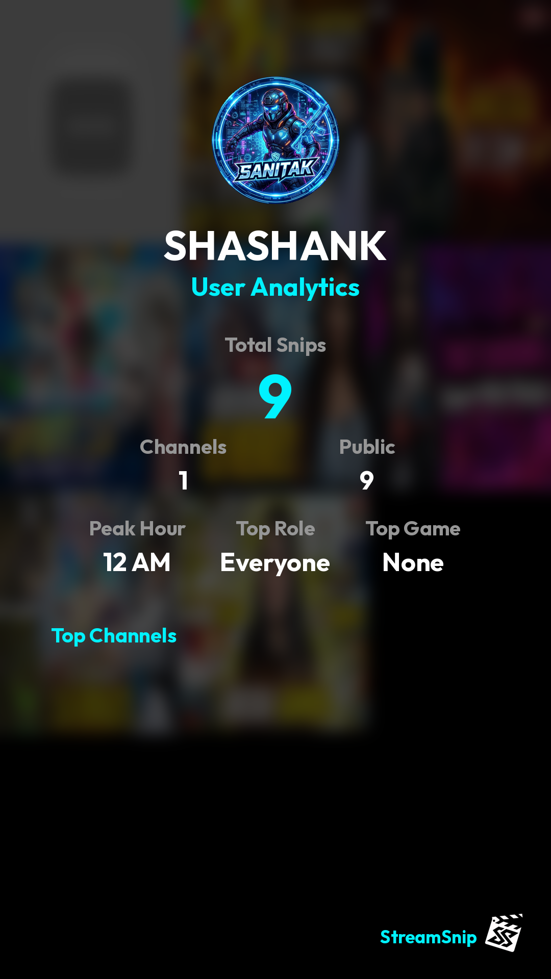 Stats Share Card
