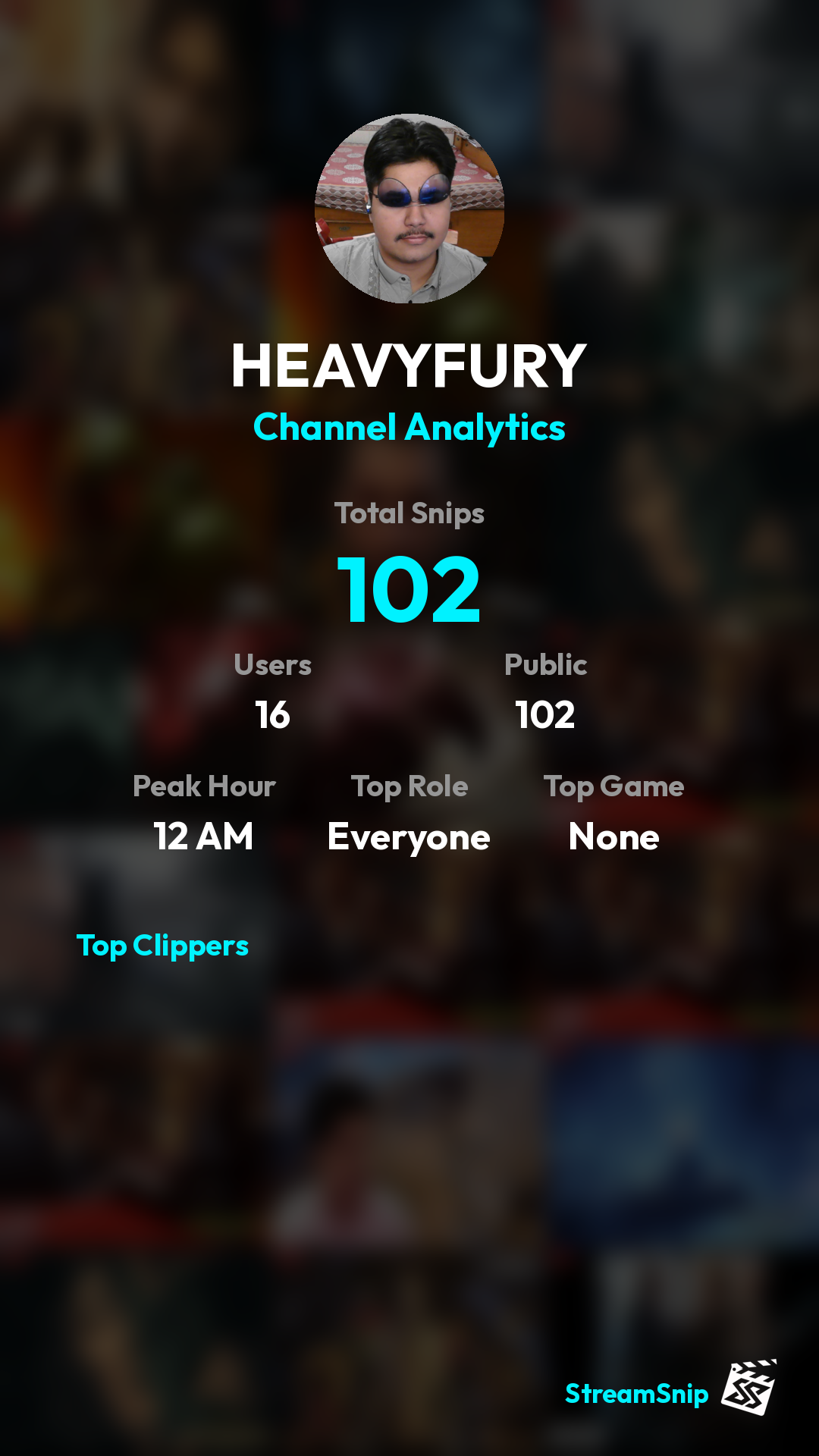 Stats Share Card