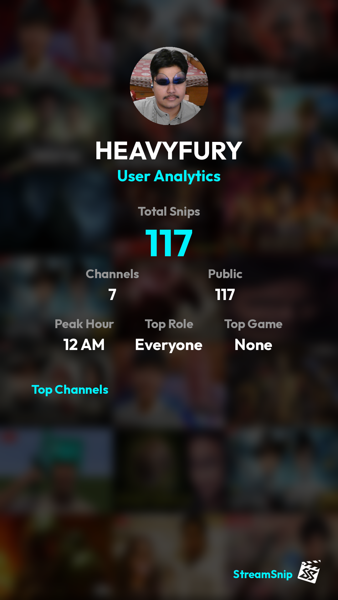 Stats Share Card