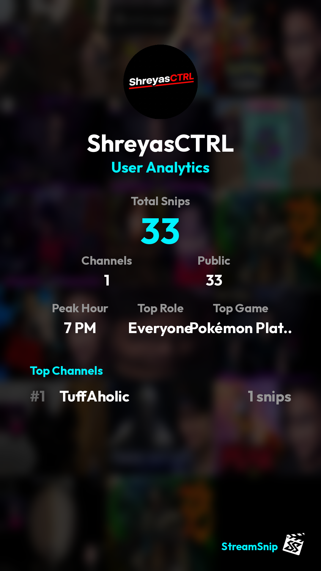 Stats Share Card