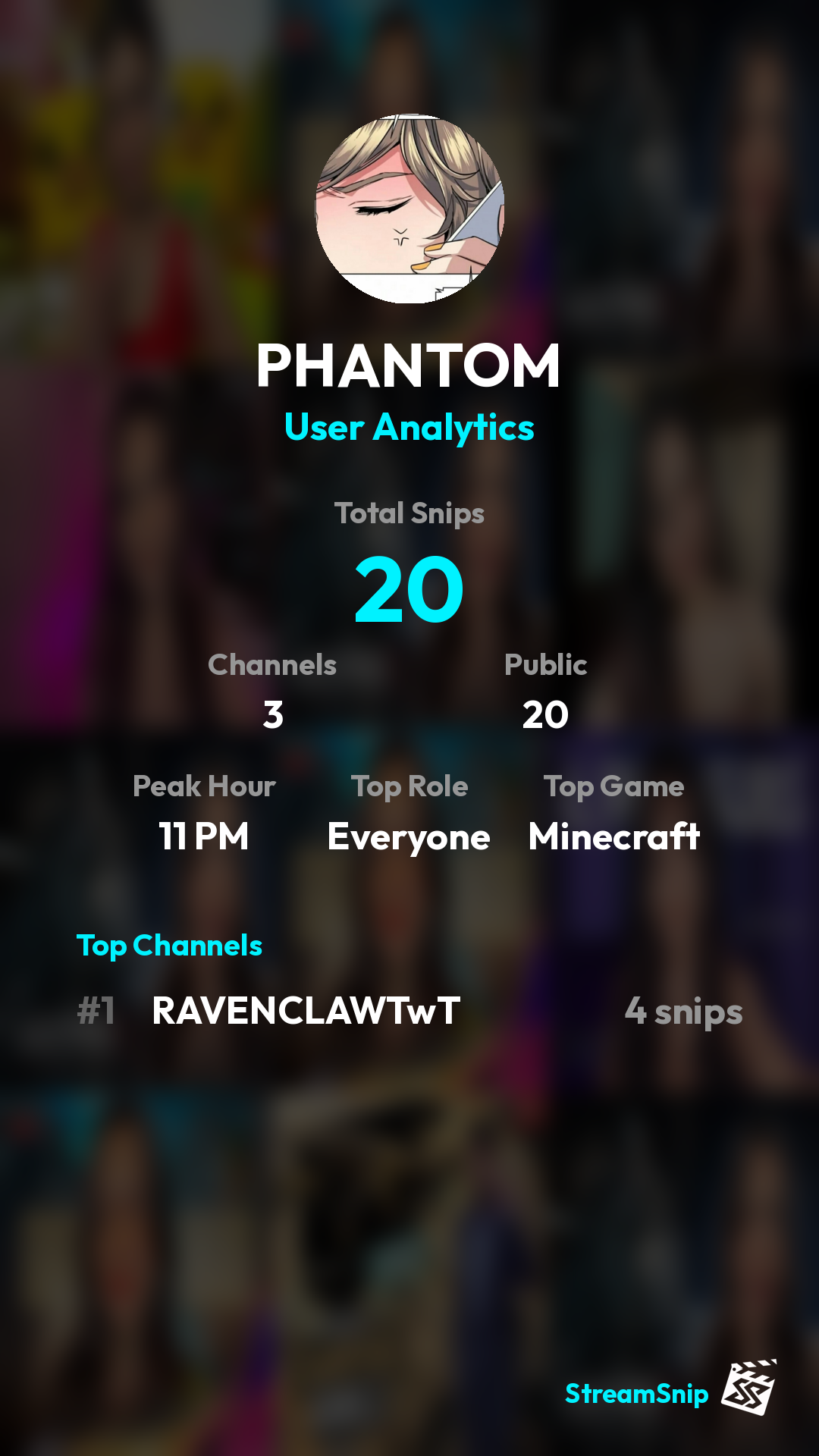 Stats Share Card