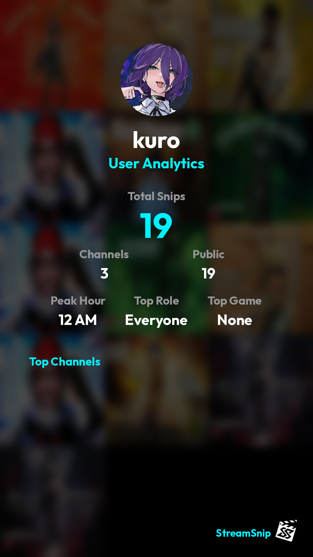 Stats Share Card