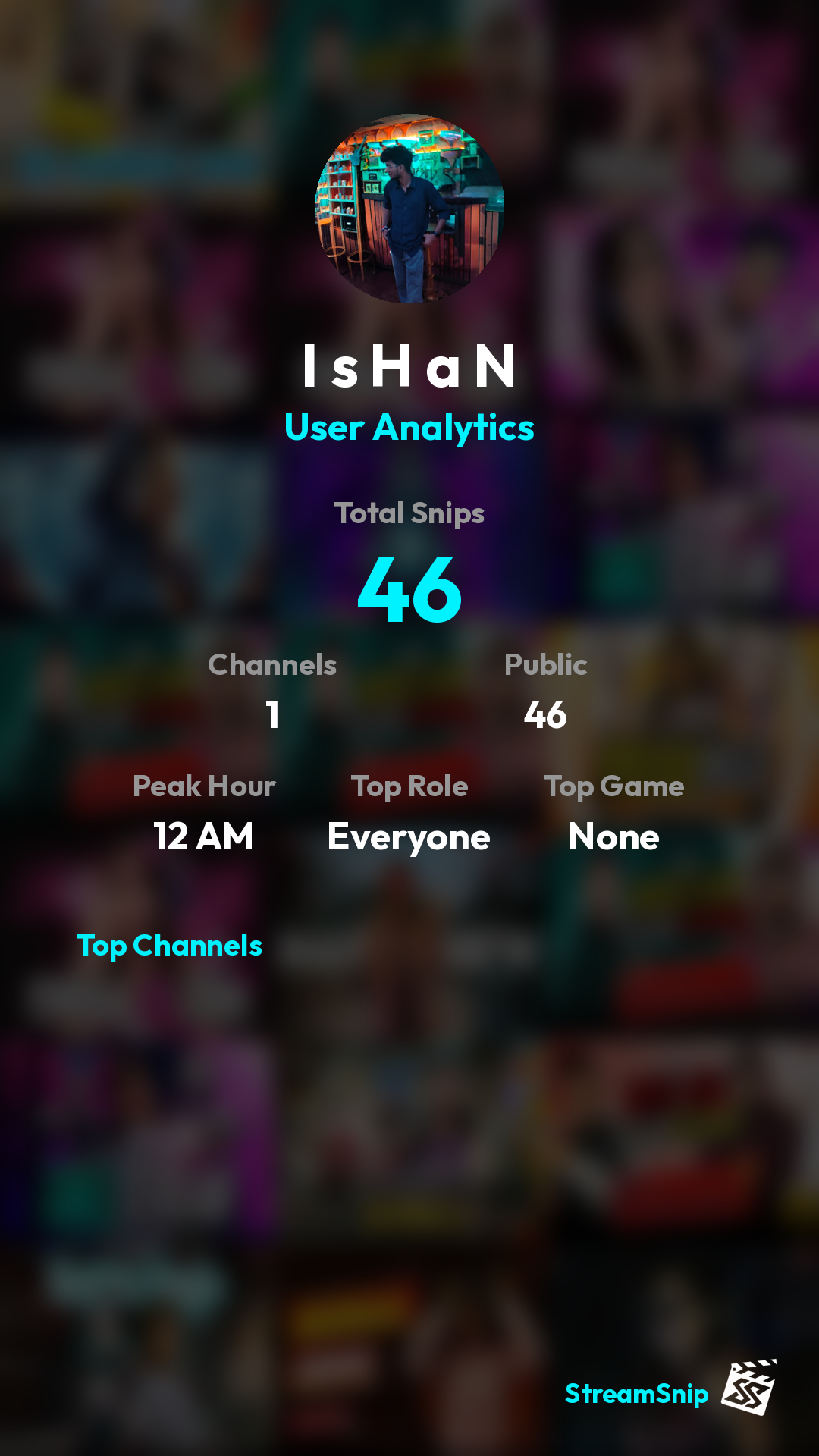Stats Share Card