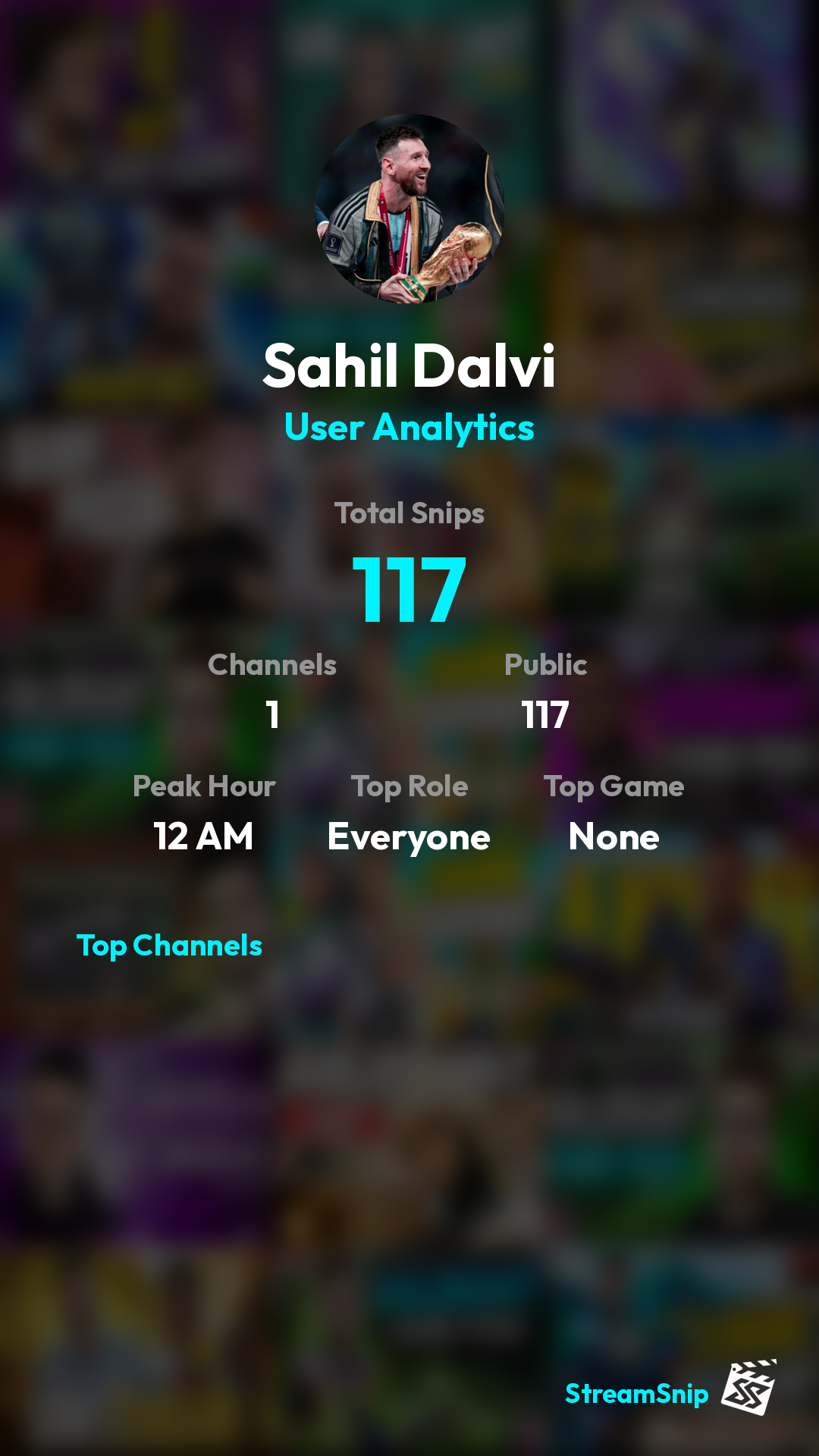 Stats Share Card