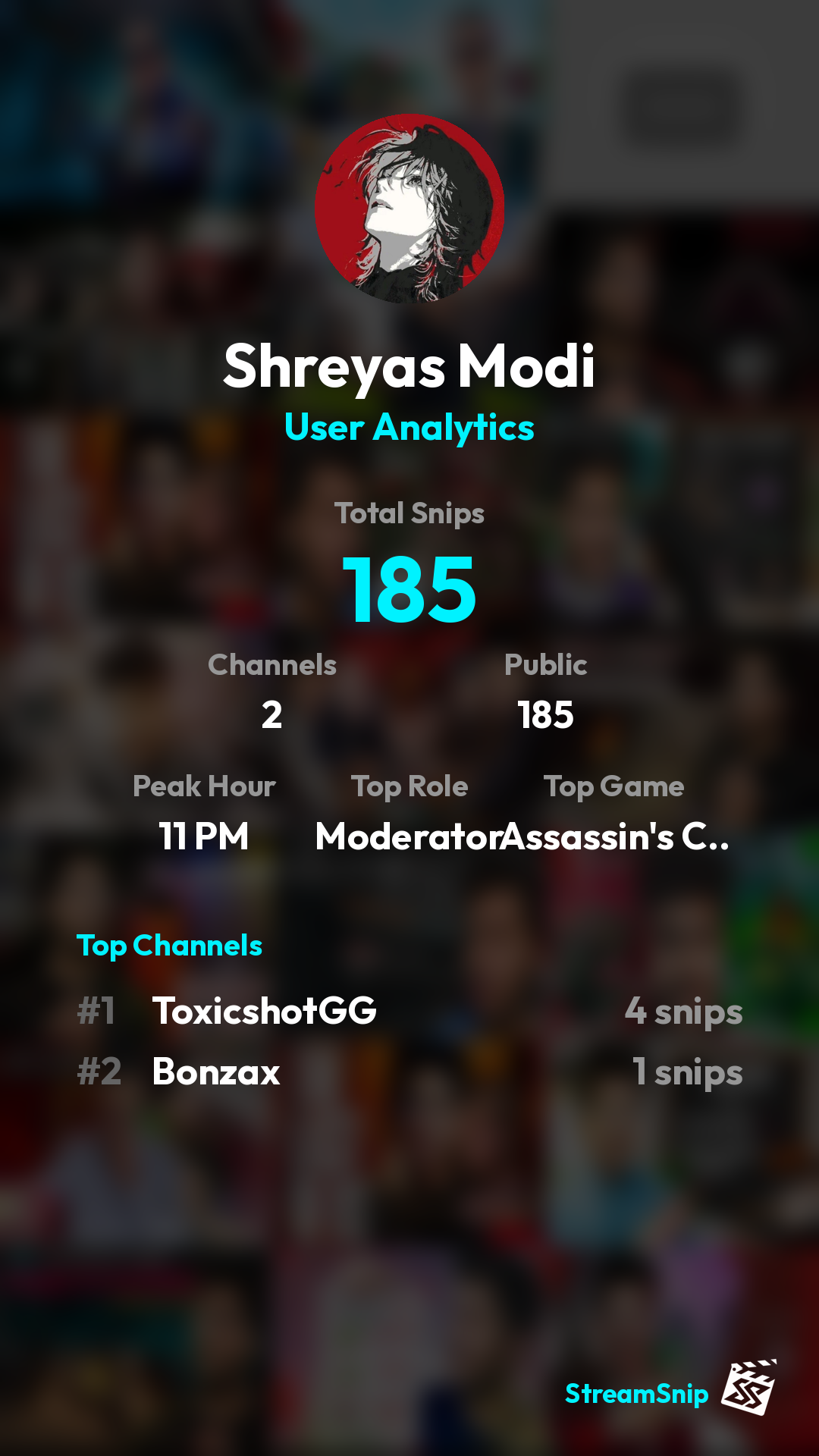 Stats Share Card