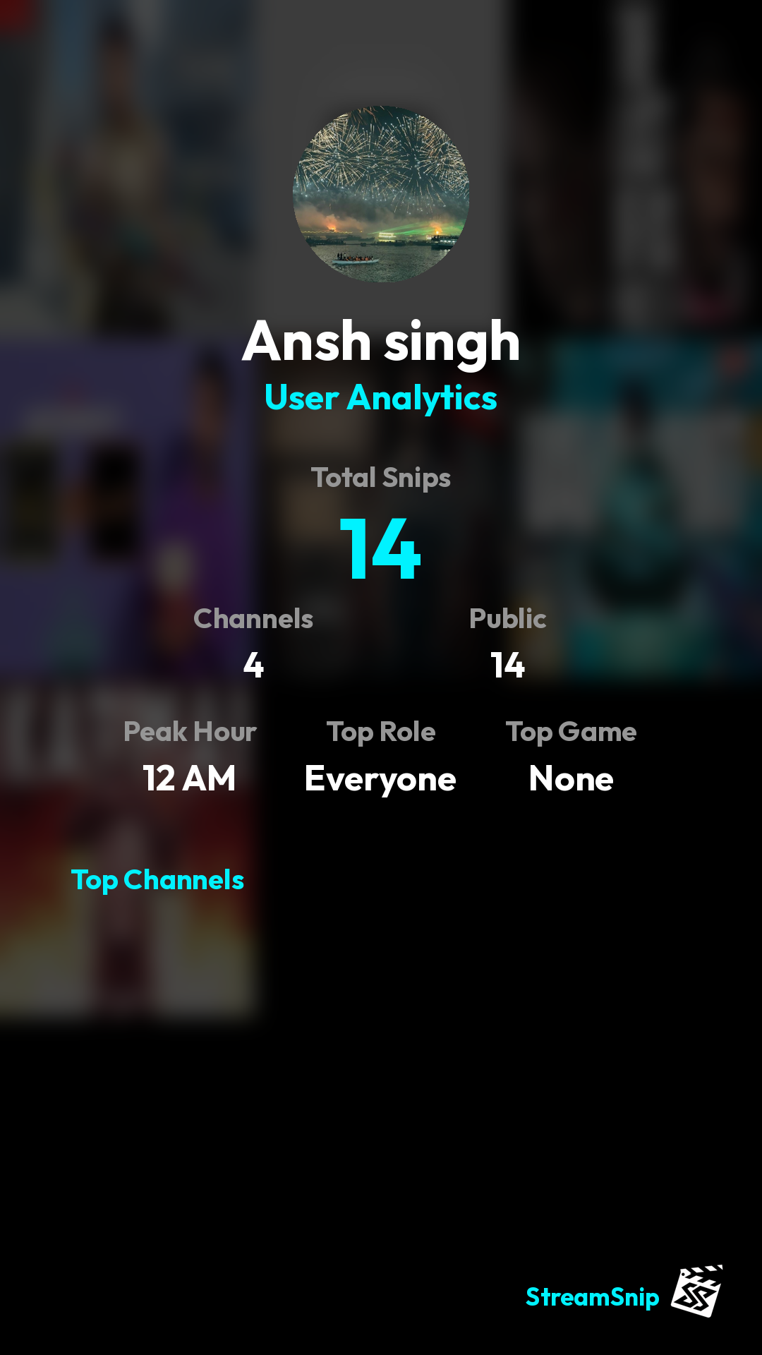 Stats Share Card
