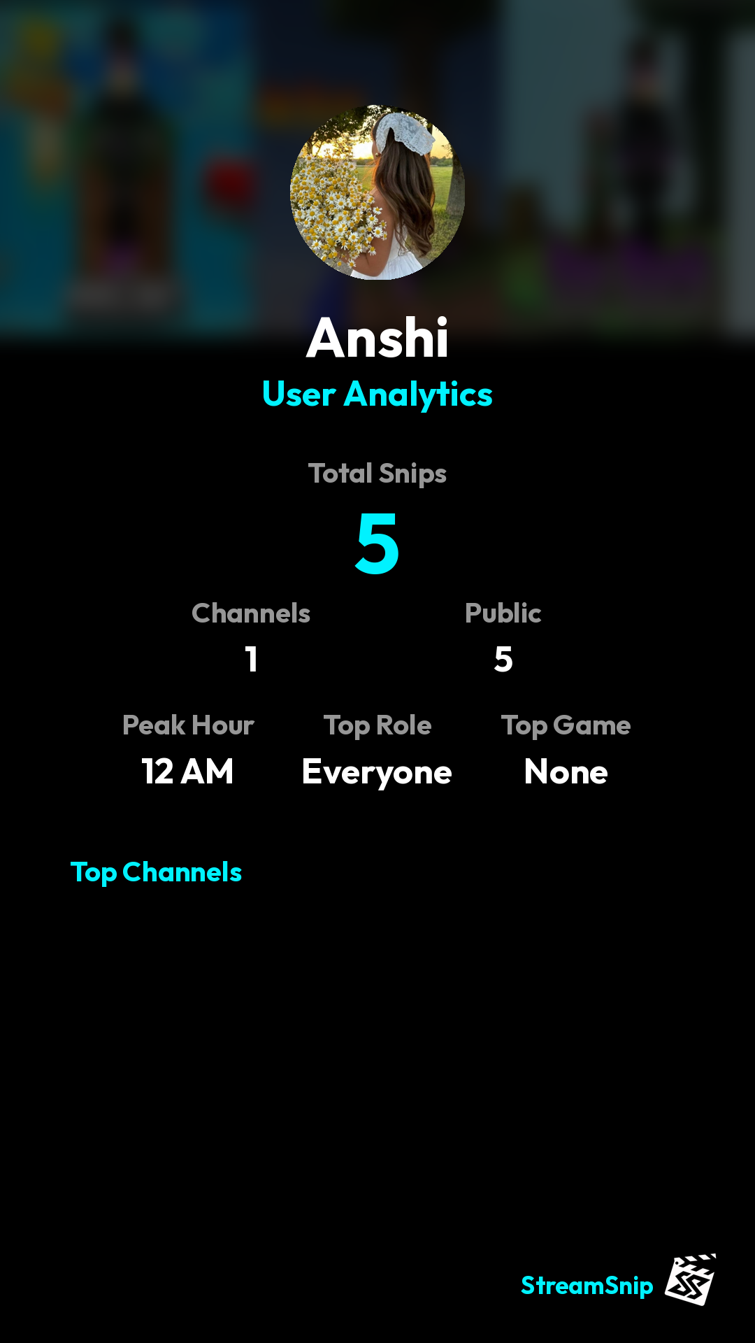Stats Share Card