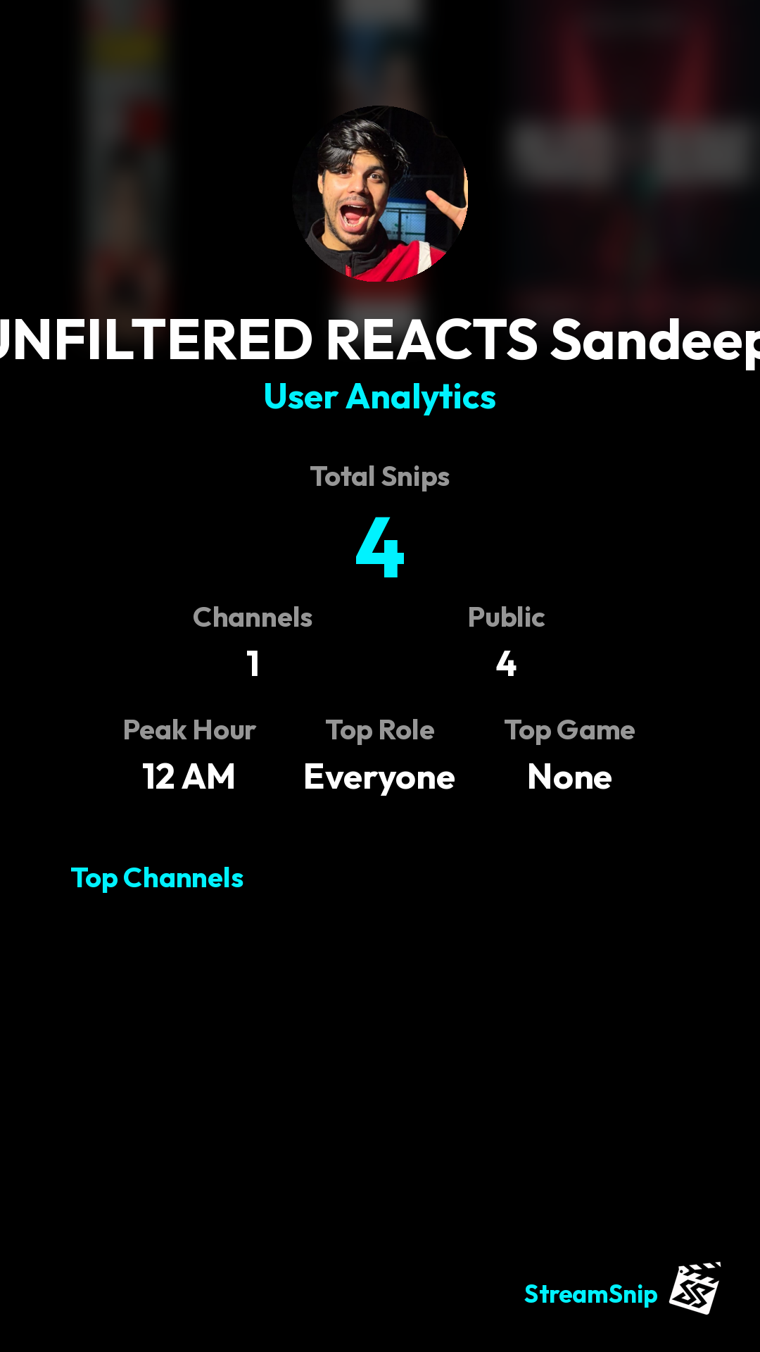 Stats Share Card