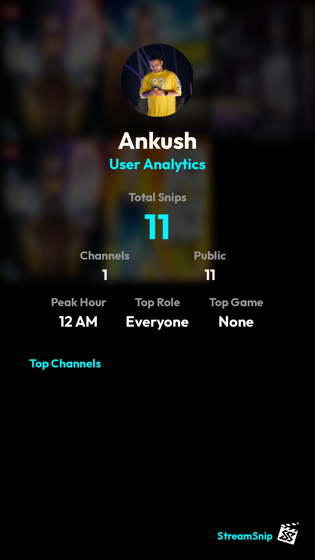Stats Share Card