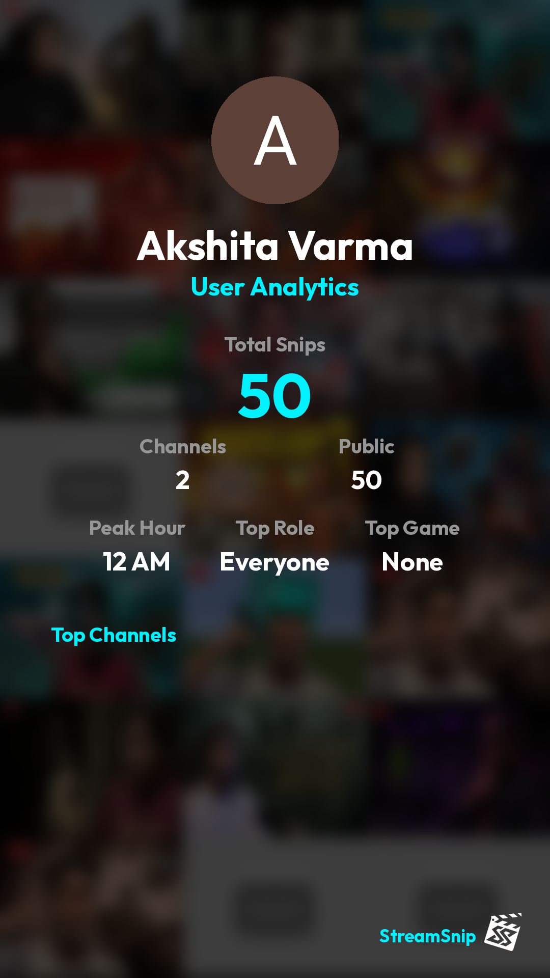 Stats Share Card