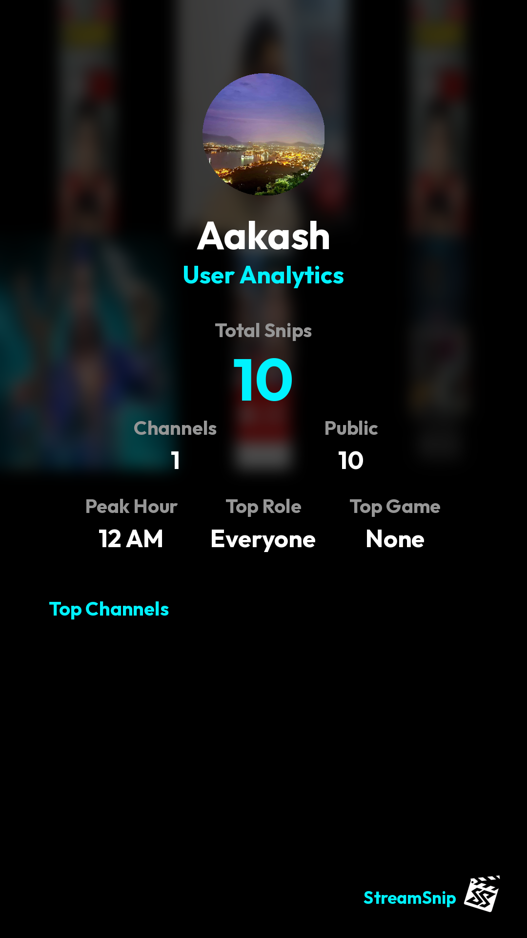 Stats Share Card