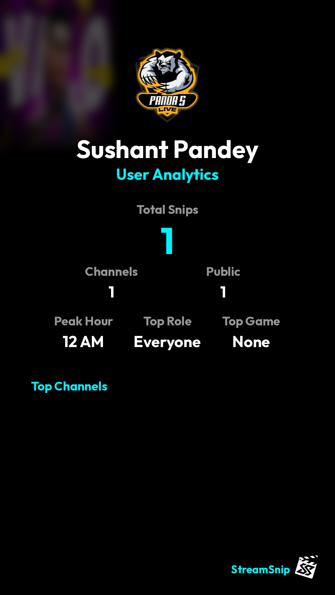 Stats Share Card