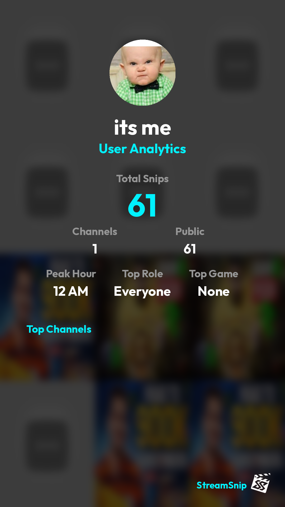 Stats Share Card
