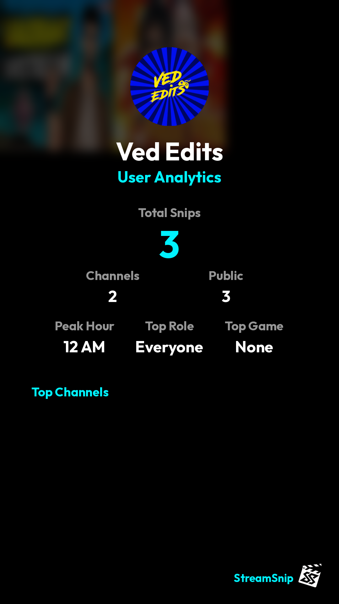 Stats Share Card