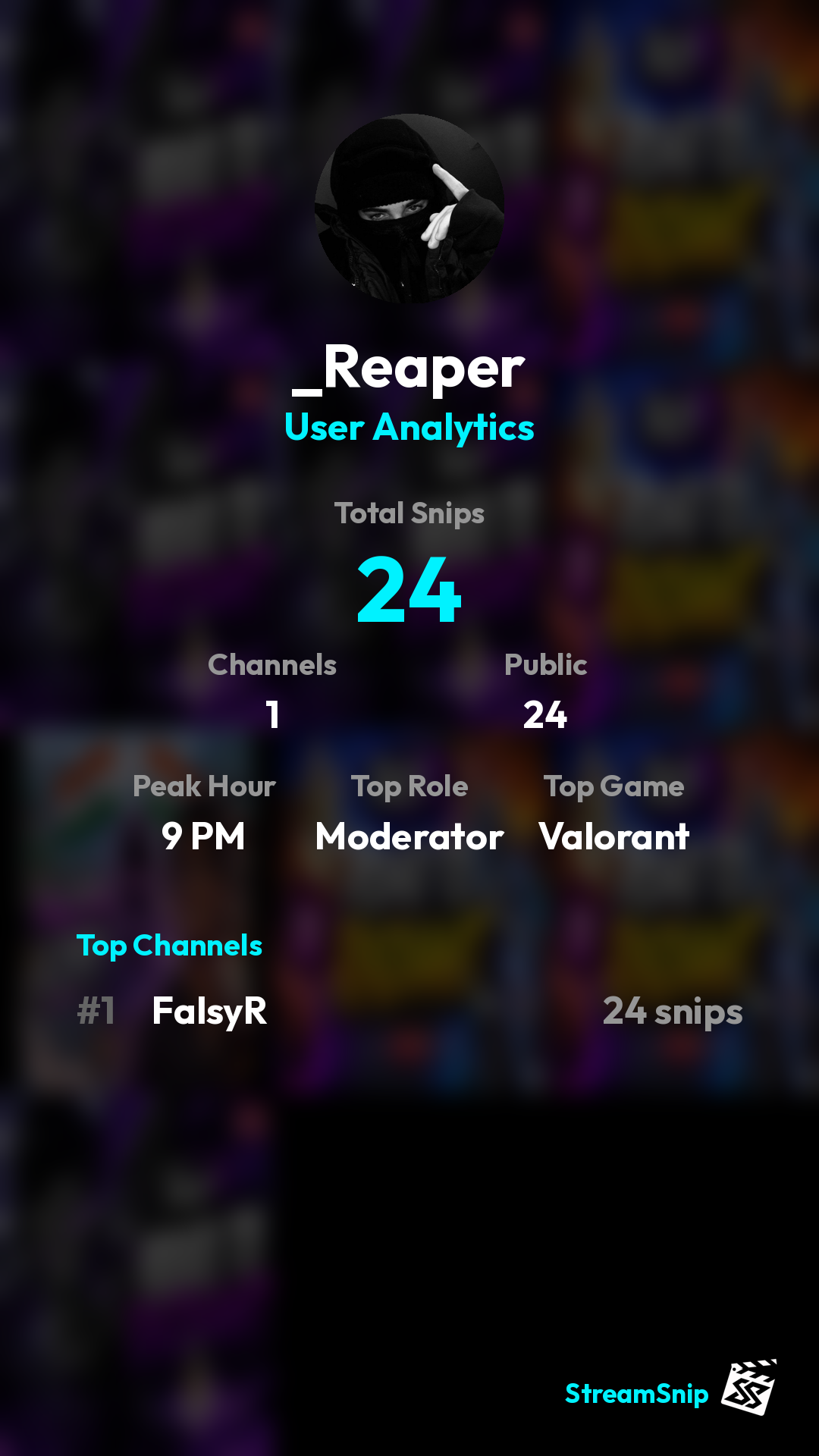 Stats Share Card