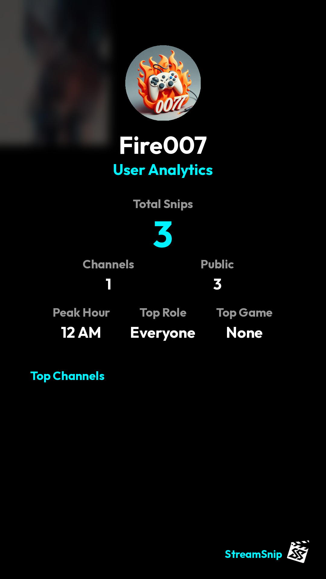 Stats Share Card
